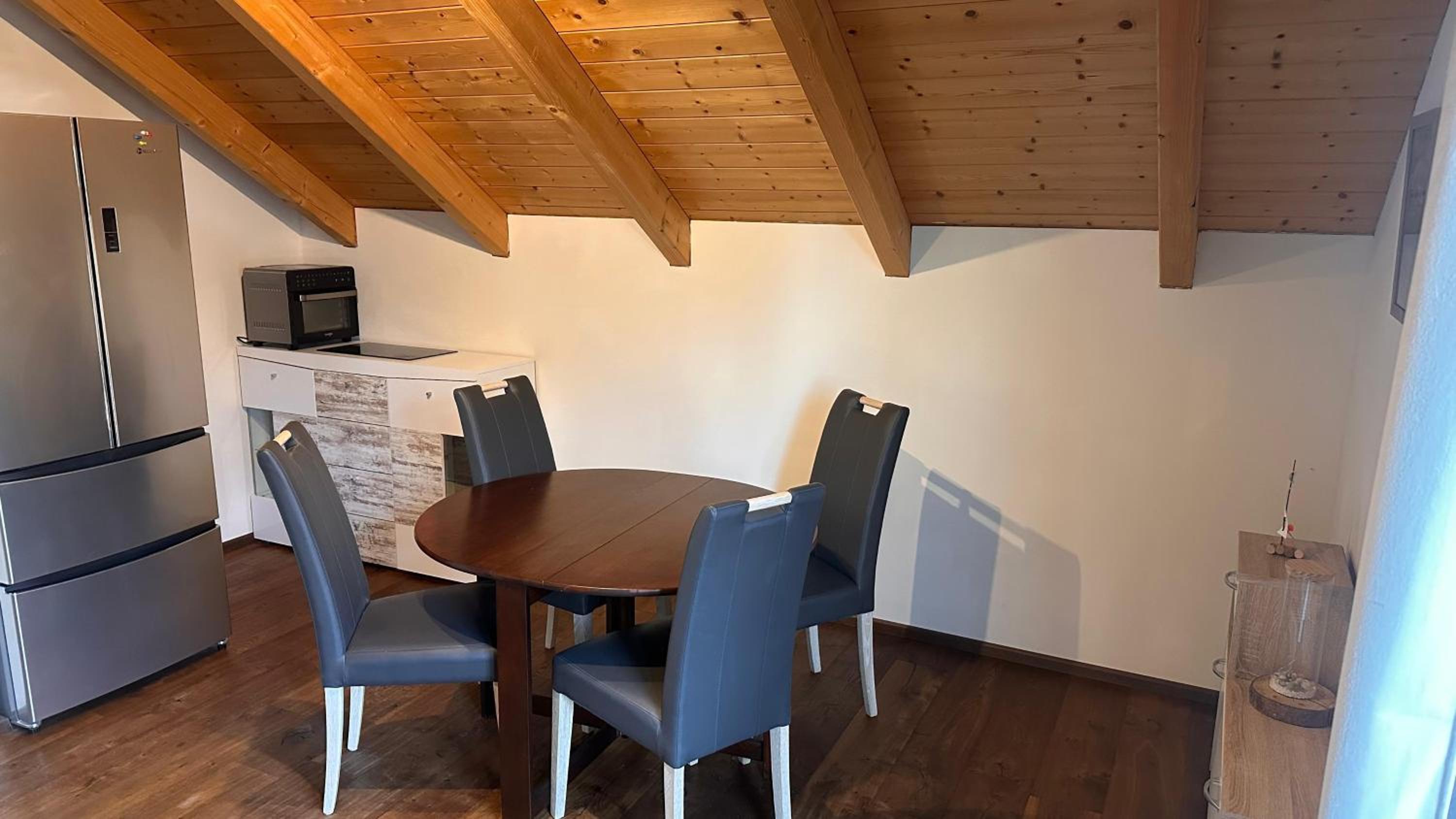 Ferienwohnung mit sonniger Dachterrasse am Pferdehof
