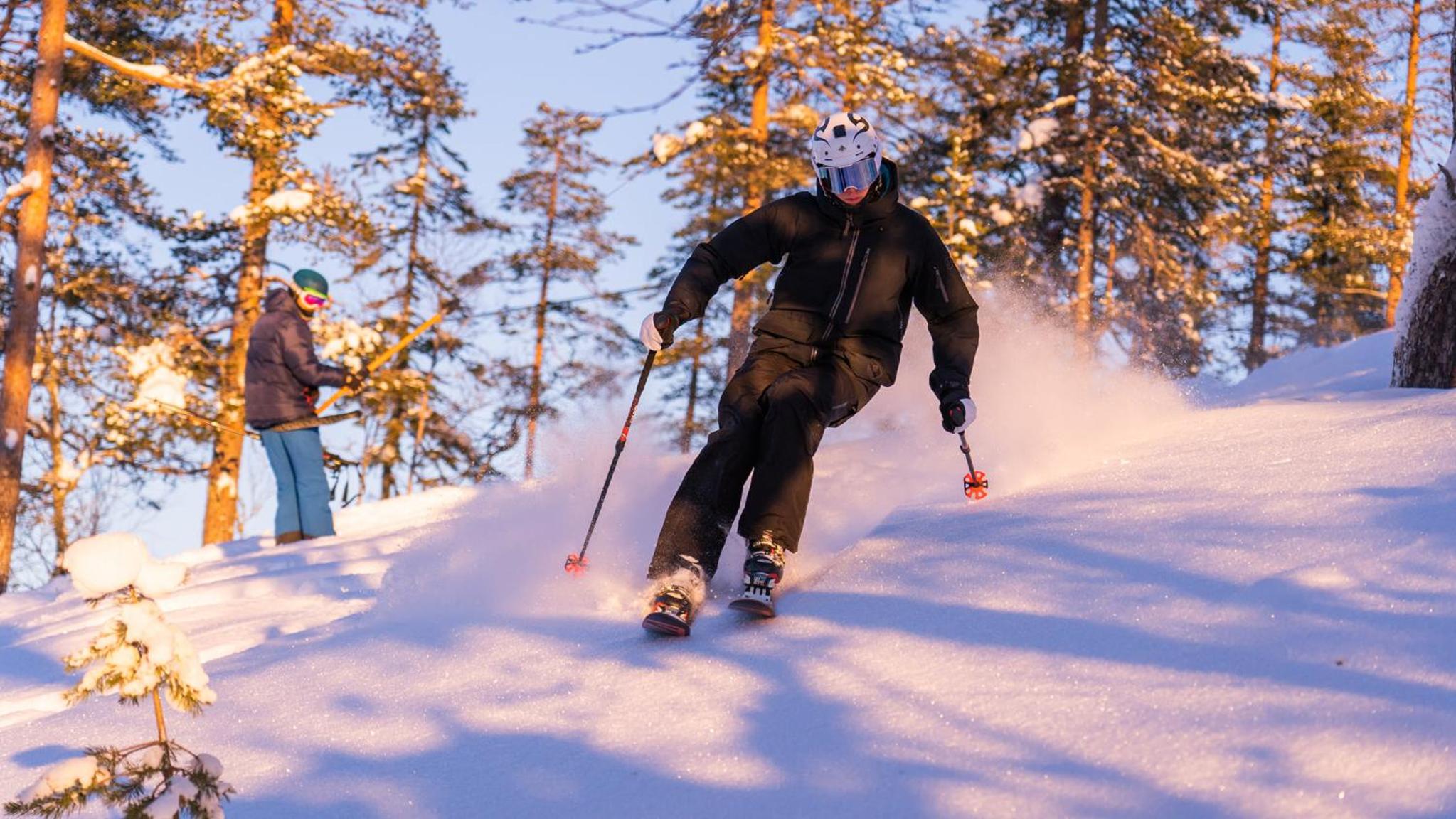 Hjørnet - Fulufjellets nasjonalparker - snø - alpint - langrenn - snøscooter view 5