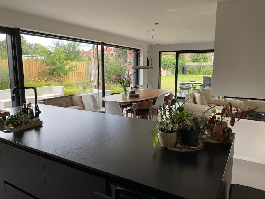 Modern spatious house near Bruges
