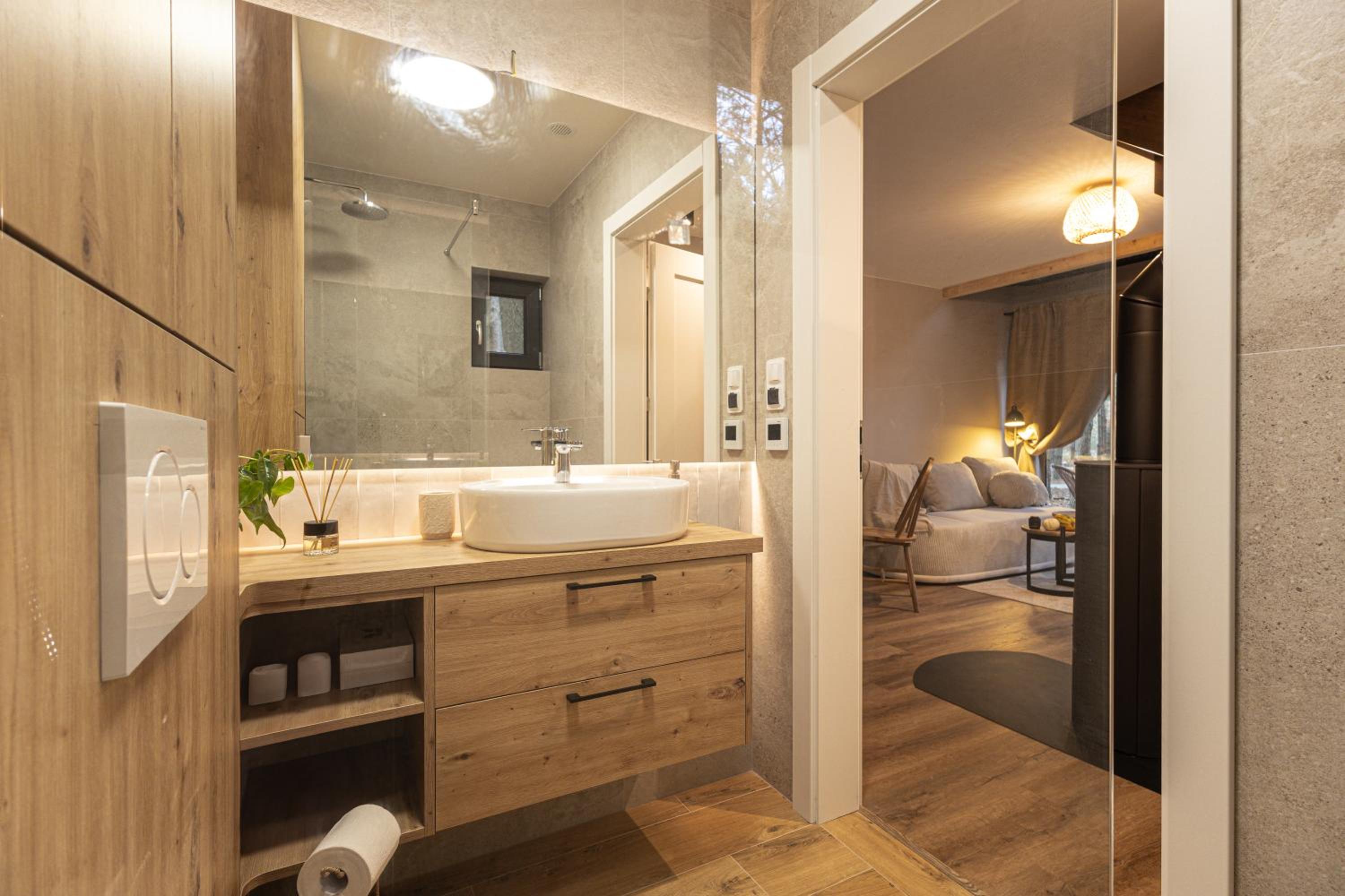 Osada LoveLaski - balia jacuzzi, sauna i kominek - całoroczne domki premium