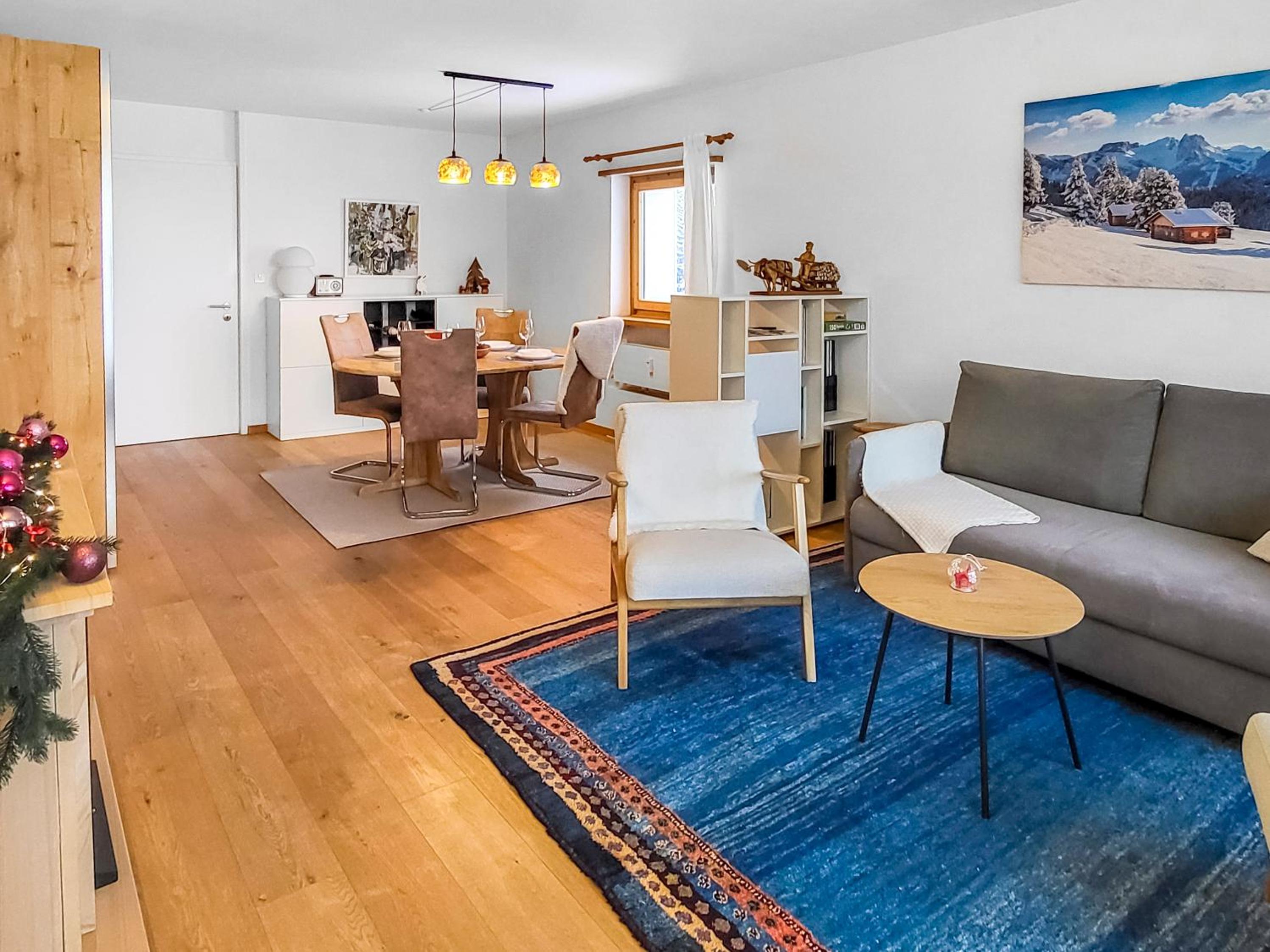 Ferienwohnung Parsenn Peaks Panorama