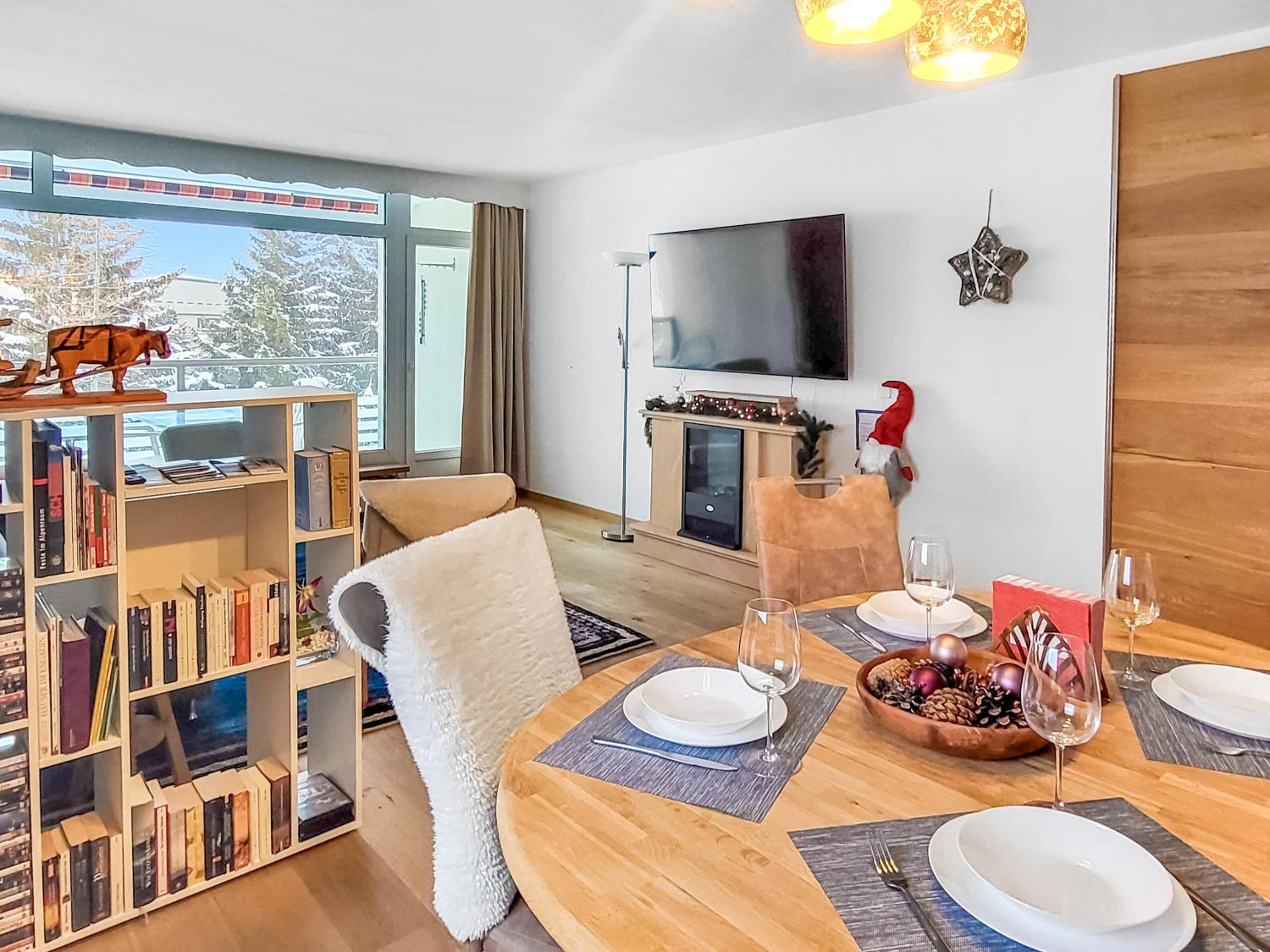 Ferienwohnung Parsenn Peaks Panorama
