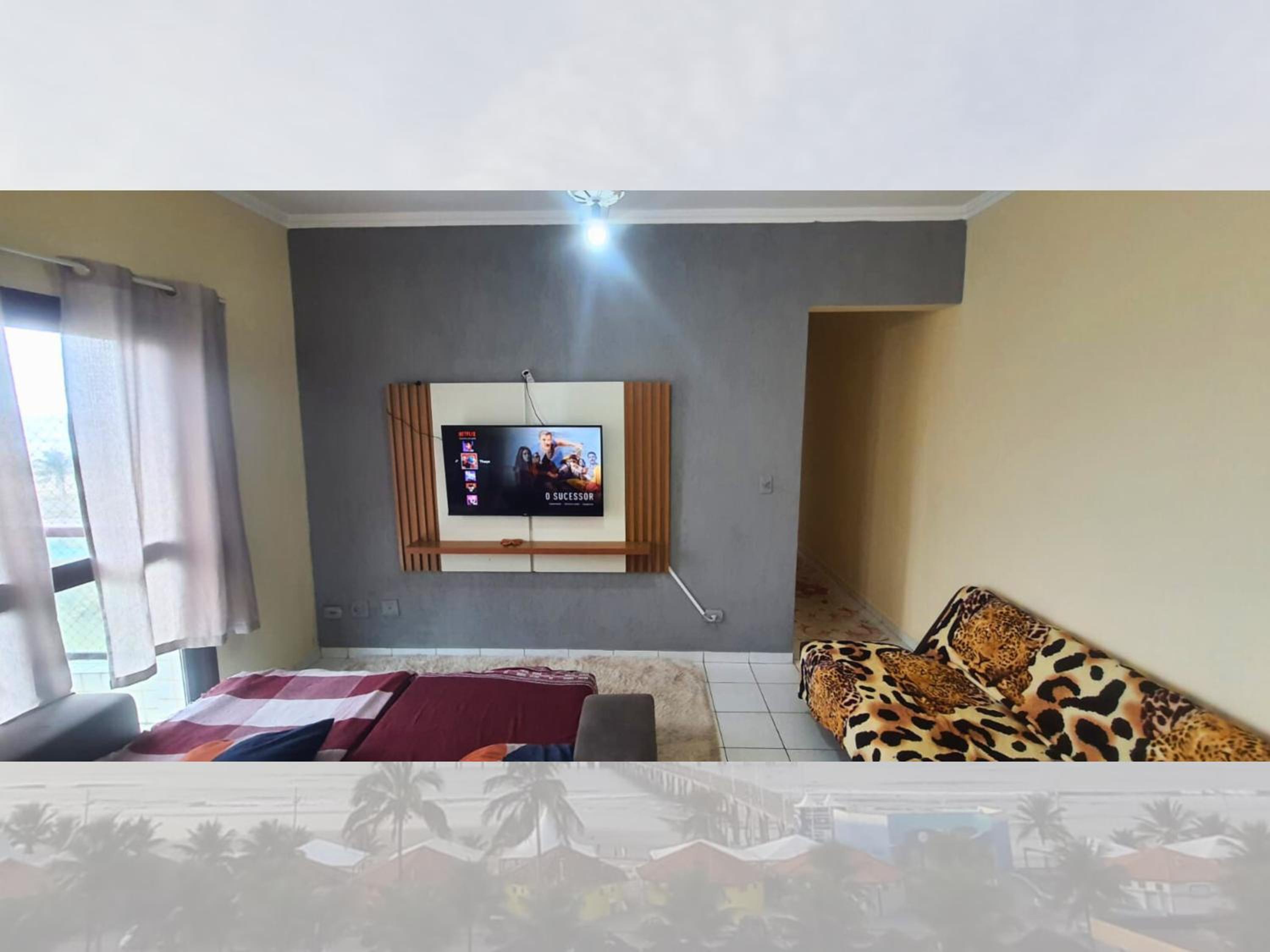 Apartamento Frente Mar com Vista para a Plataforma de Pesca Mongaguá