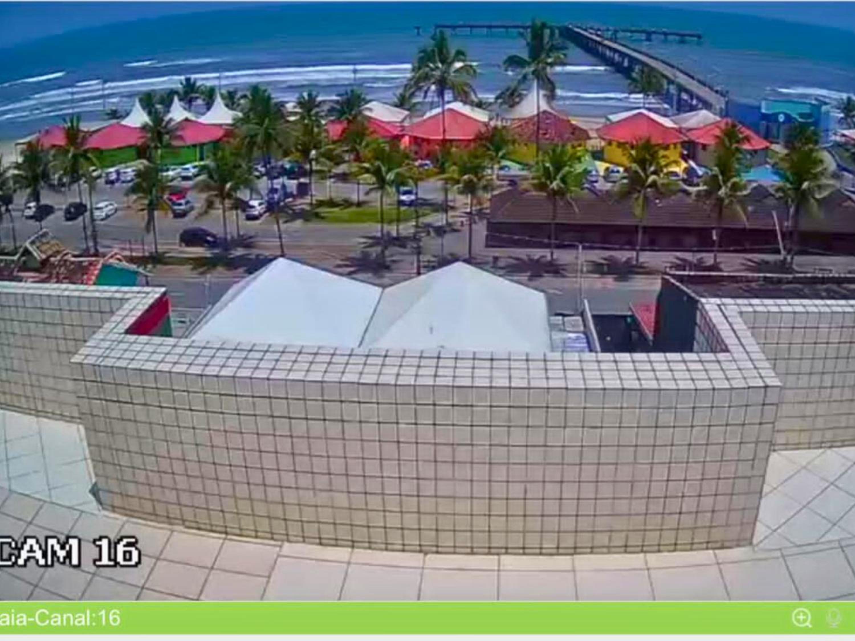Apartamento Frente Mar com Vista para a Plataforma de Pesca Mongaguá