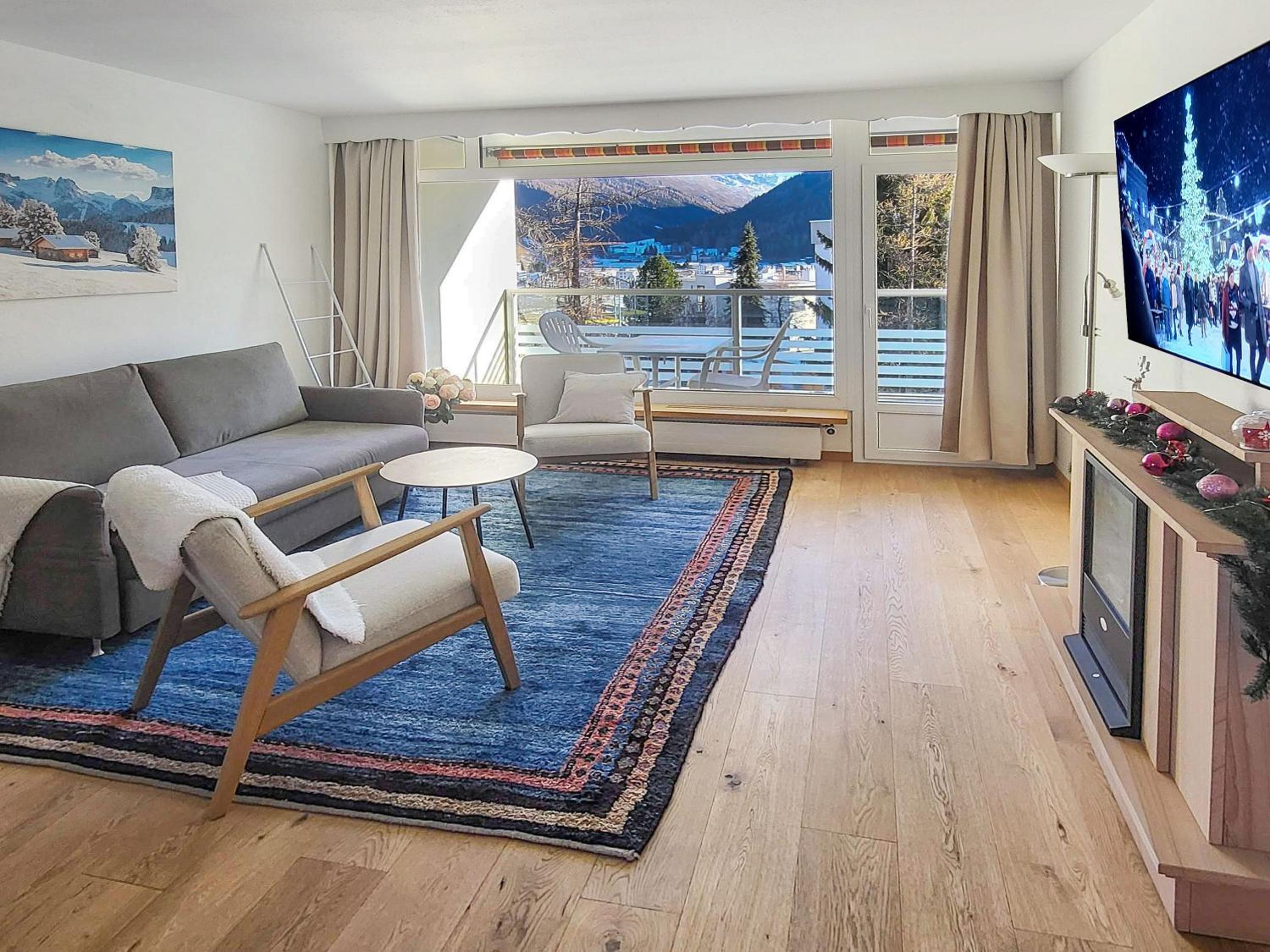 Ferienwohnung Parsenn Peaks Panorama