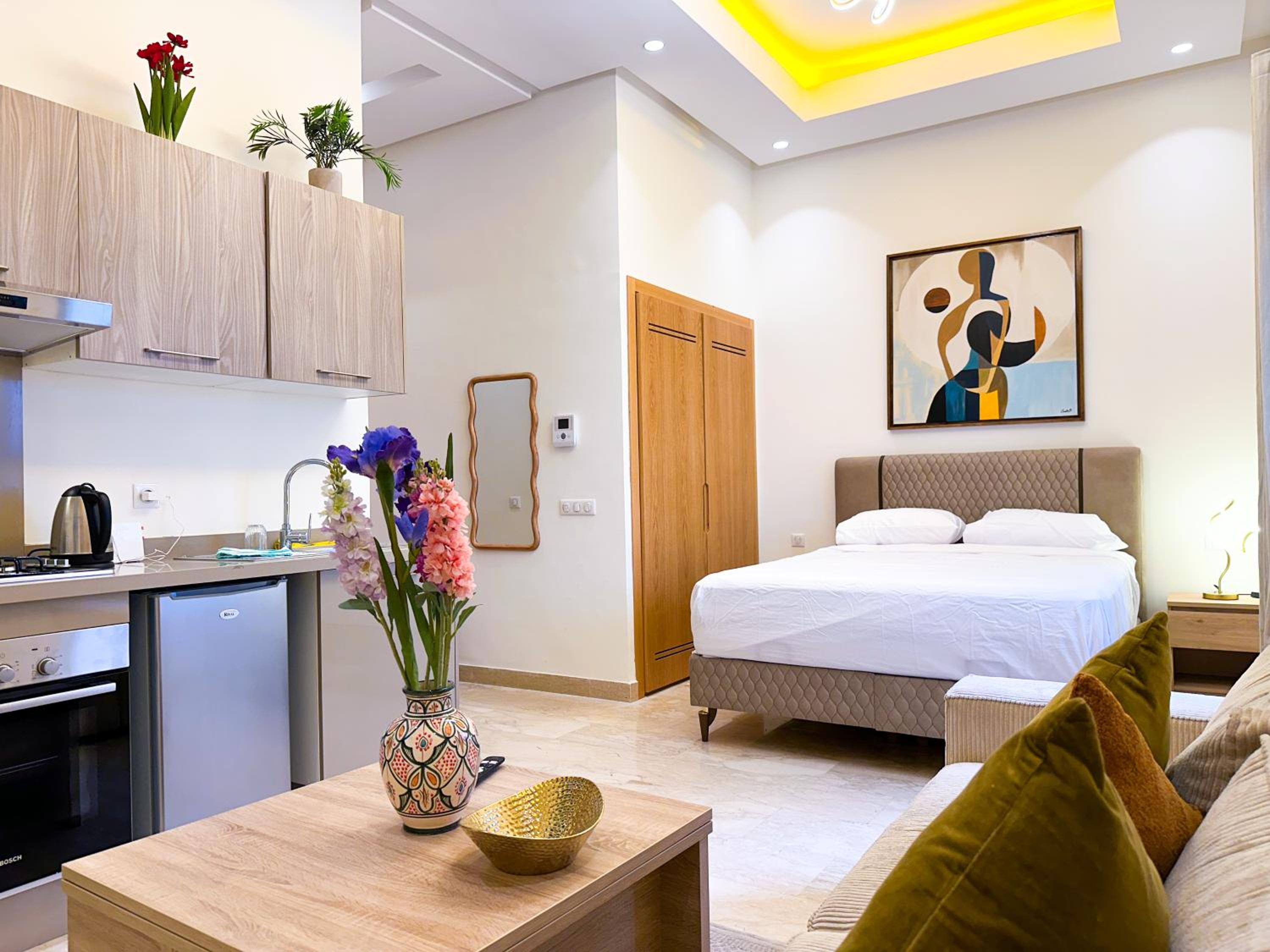 hotel room