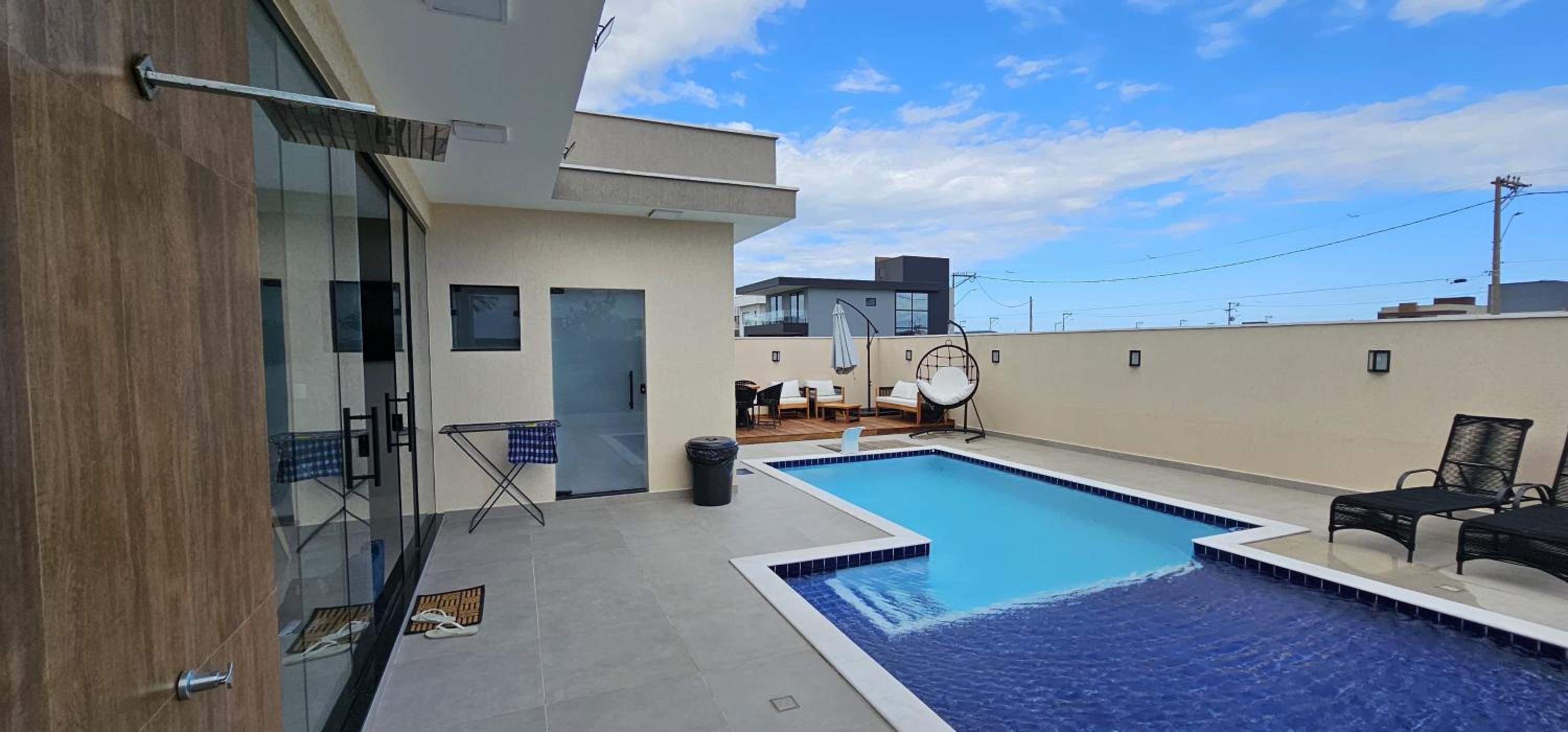Alto padrão piscina aquecida