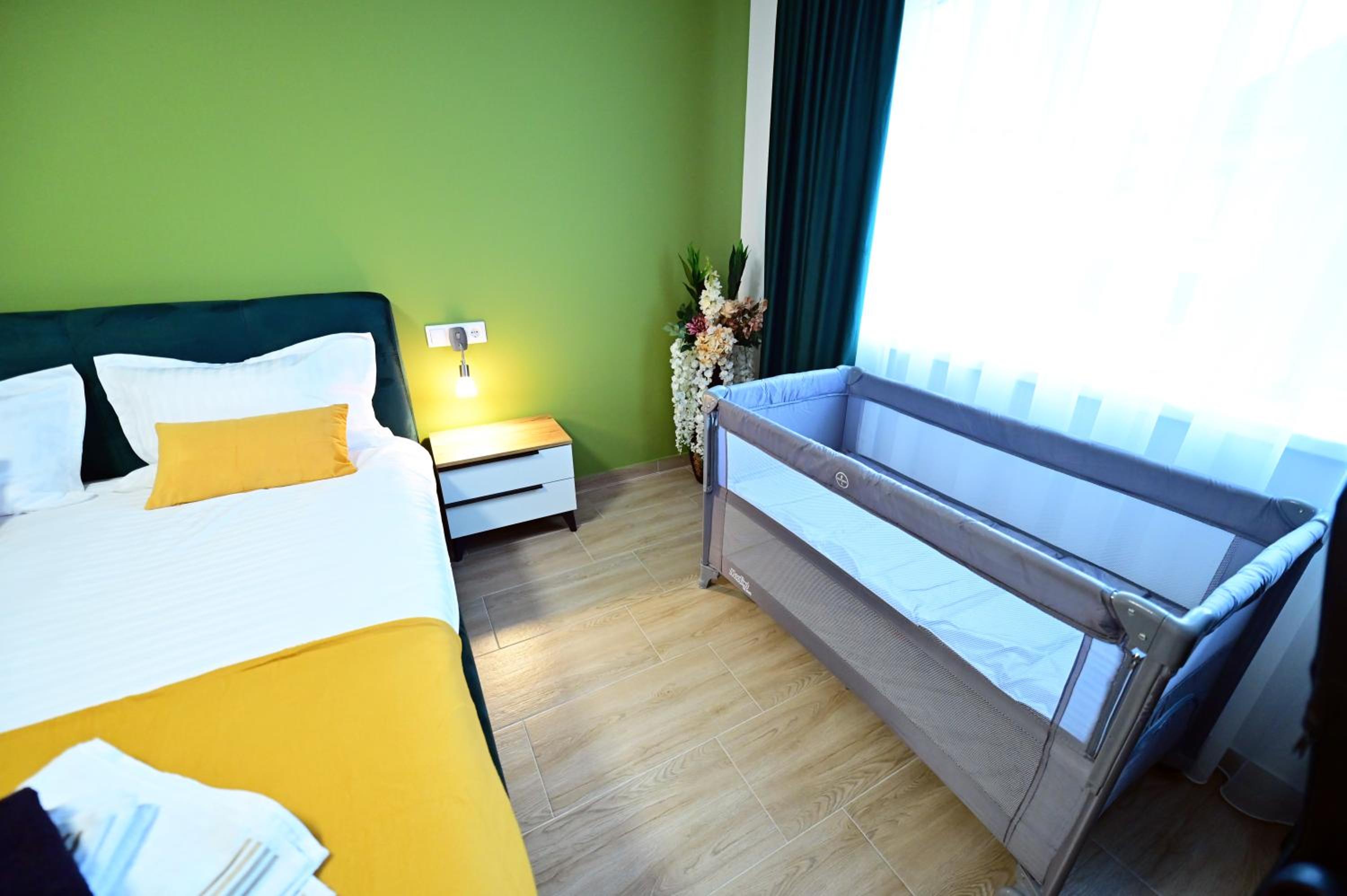 The Garden en Sibiu — hotel room