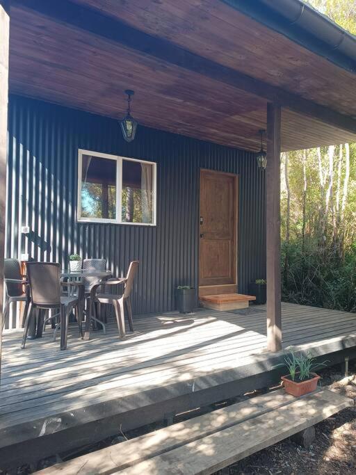 Cabaña en el bosque con opción tina caliente