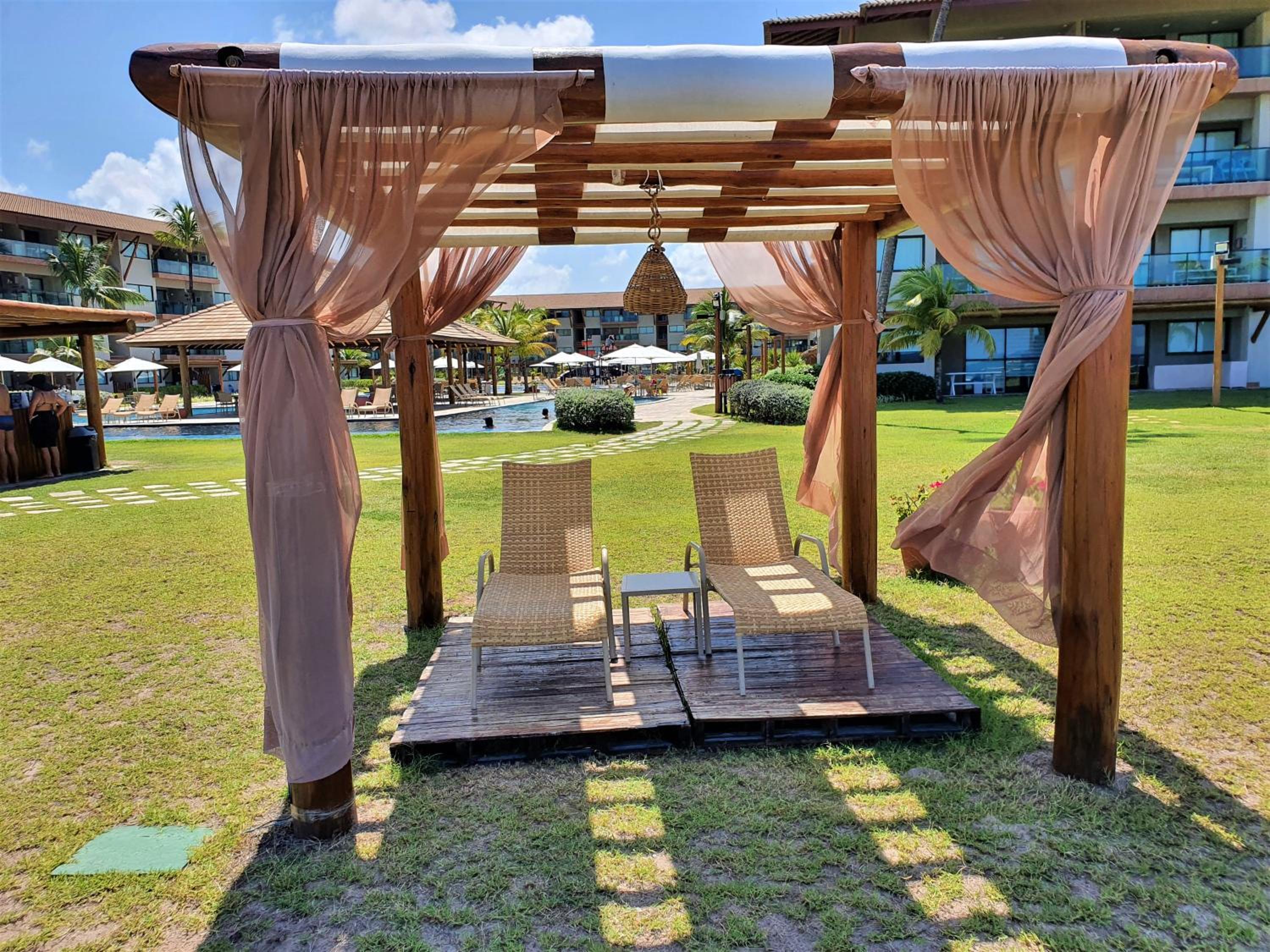 Café da manhã incluso- Polinesia Resort - Porto de Galinhas - Apartamentos com somente 1 opção de Térreo com Piscina Privativa - Acesso ao Hotel Samoa