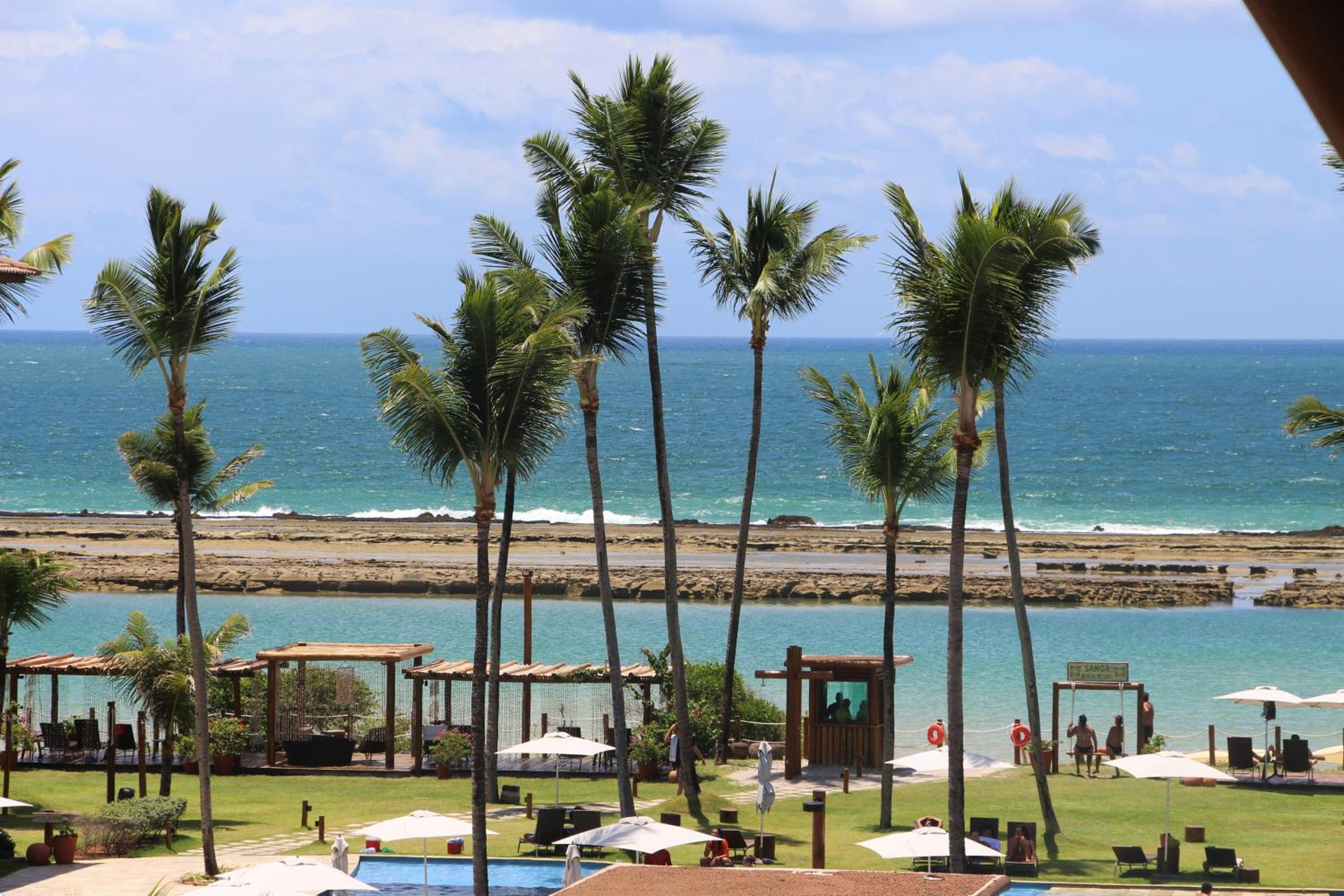 Café da manhã incluso- Polinesia Resort - Porto de Galinhas - Apartamentos com somente 1 opção de Térreo com Piscina Privativa - Acesso ao Hotel Samoa