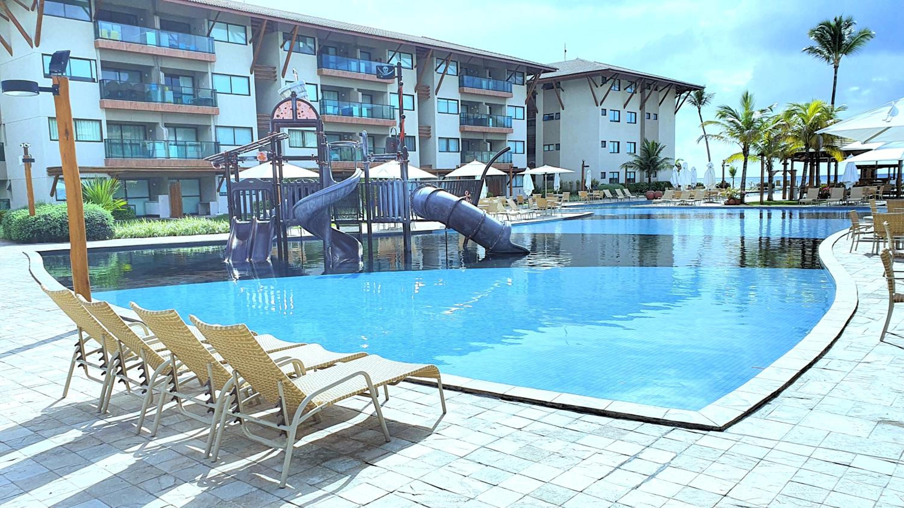 Café da manhã incluso- Polinesia Resort - Porto de Galinhas - Apartamentos com somente 1 opção de Térreo com Piscina Privativa - Acesso ao Hotel Samoa