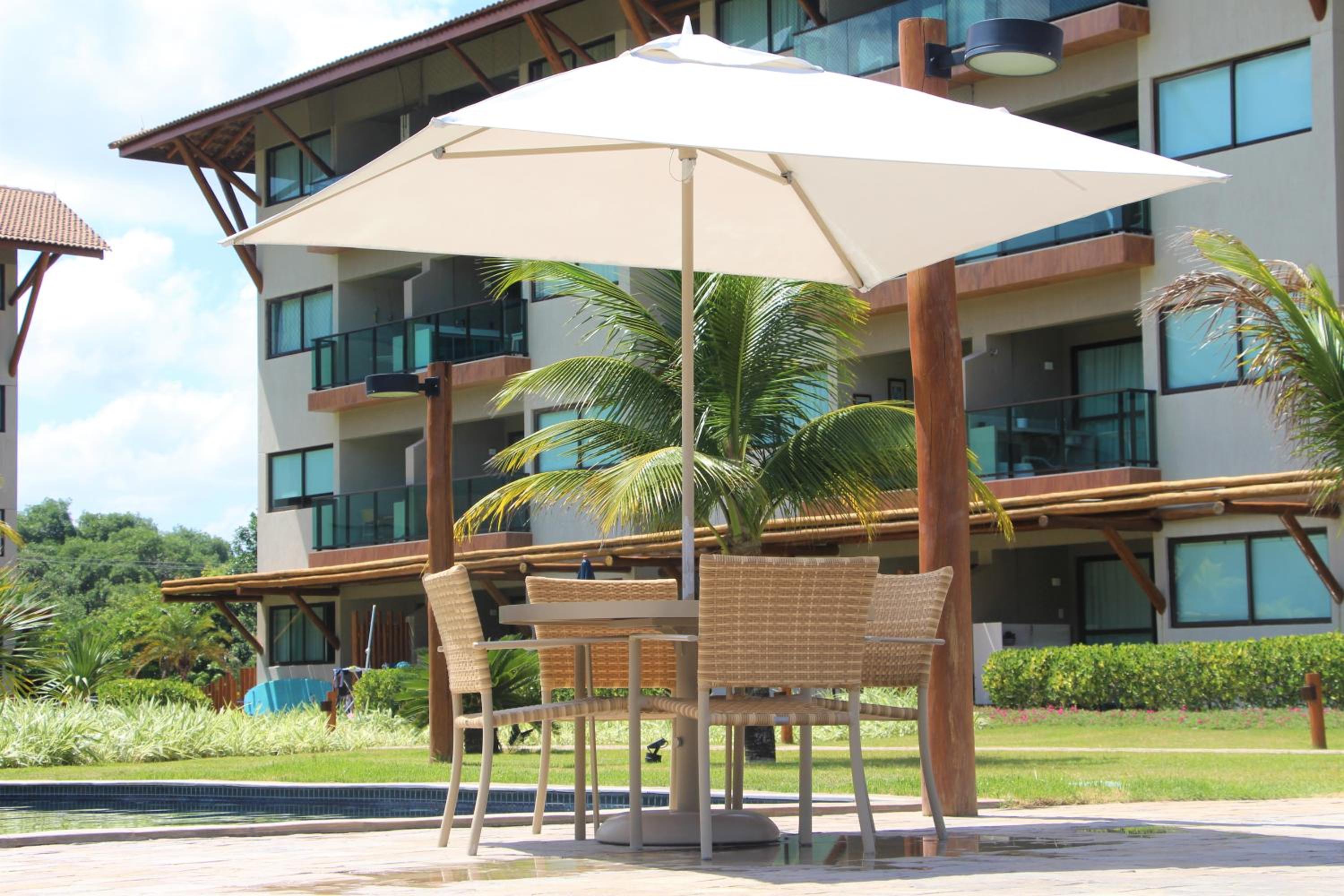 Café da manhã incluso- Polinesia Resort - Porto de Galinhas - Apartamentos com somente 1 opção de Térreo com Piscina Privativa - Acesso ao Hotel Samoa