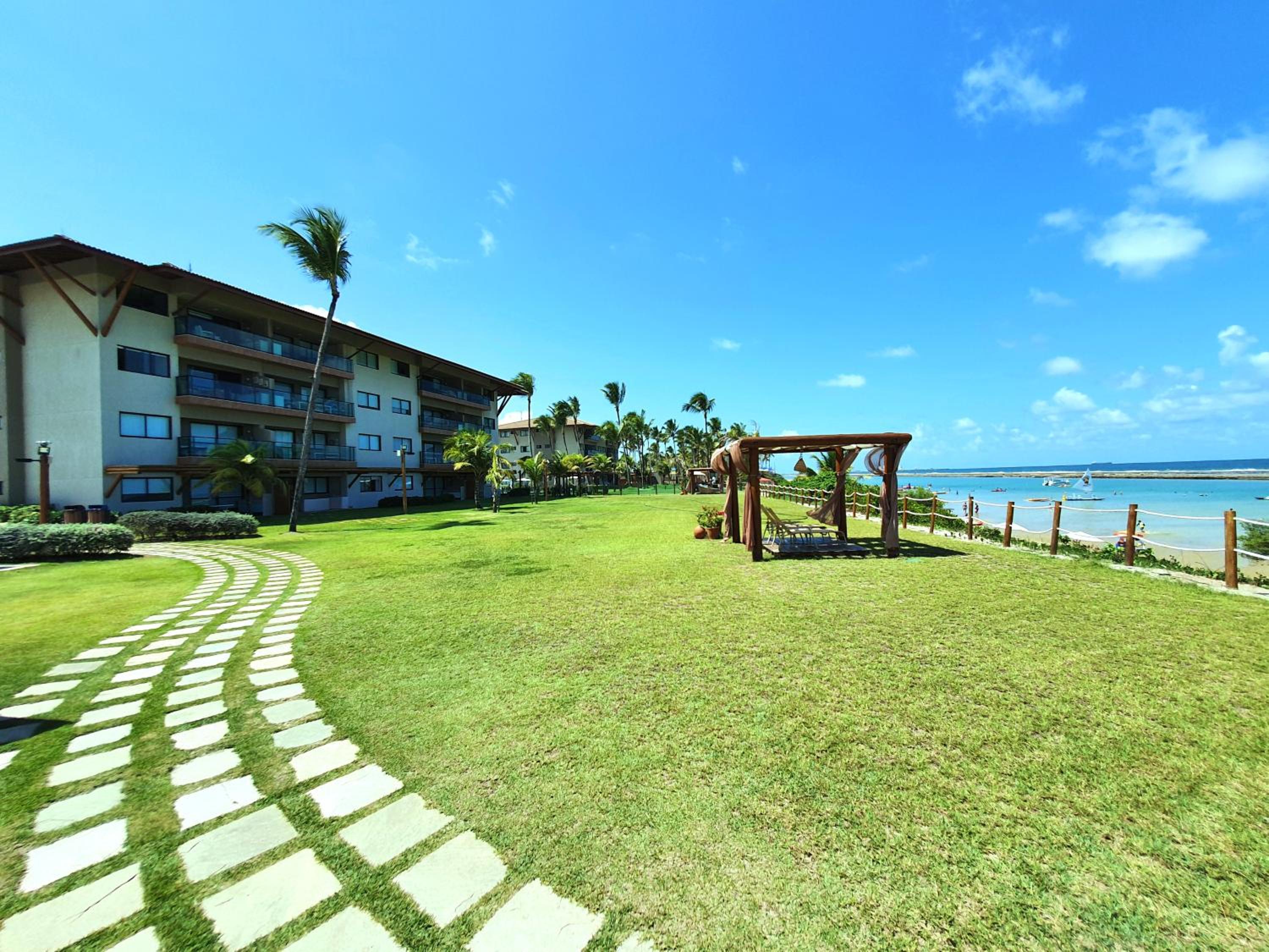 Café da manhã incluso- Polinesia Resort - Porto de Galinhas - Apartamentos com somente 1 opção de Térreo com Piscina Privativa - Acesso ao Hotel Samoa