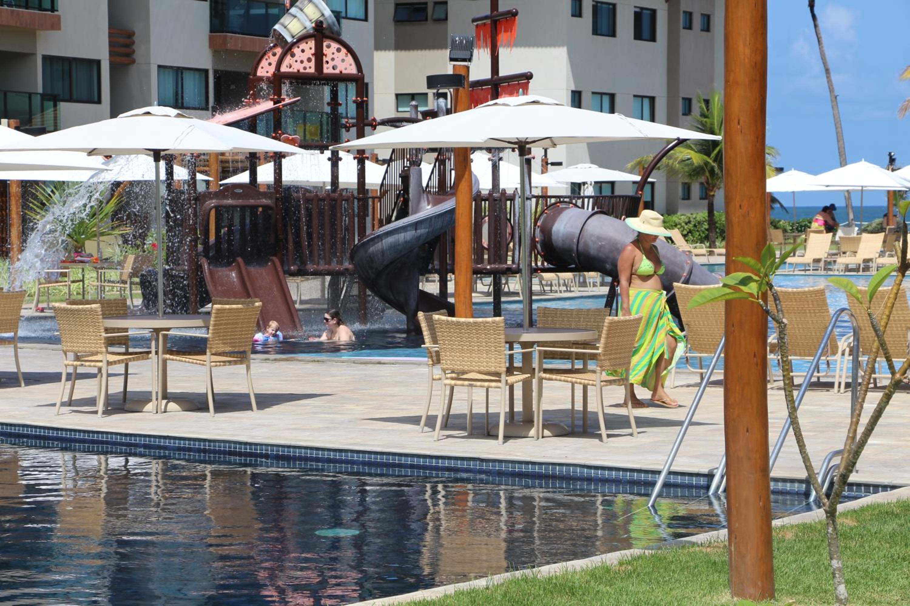 Café da manhã incluso- Polinesia Resort - Porto de Galinhas - Apartamentos com somente 1 opção de Térreo com Piscina Privativa - Acesso ao Hotel Samoa