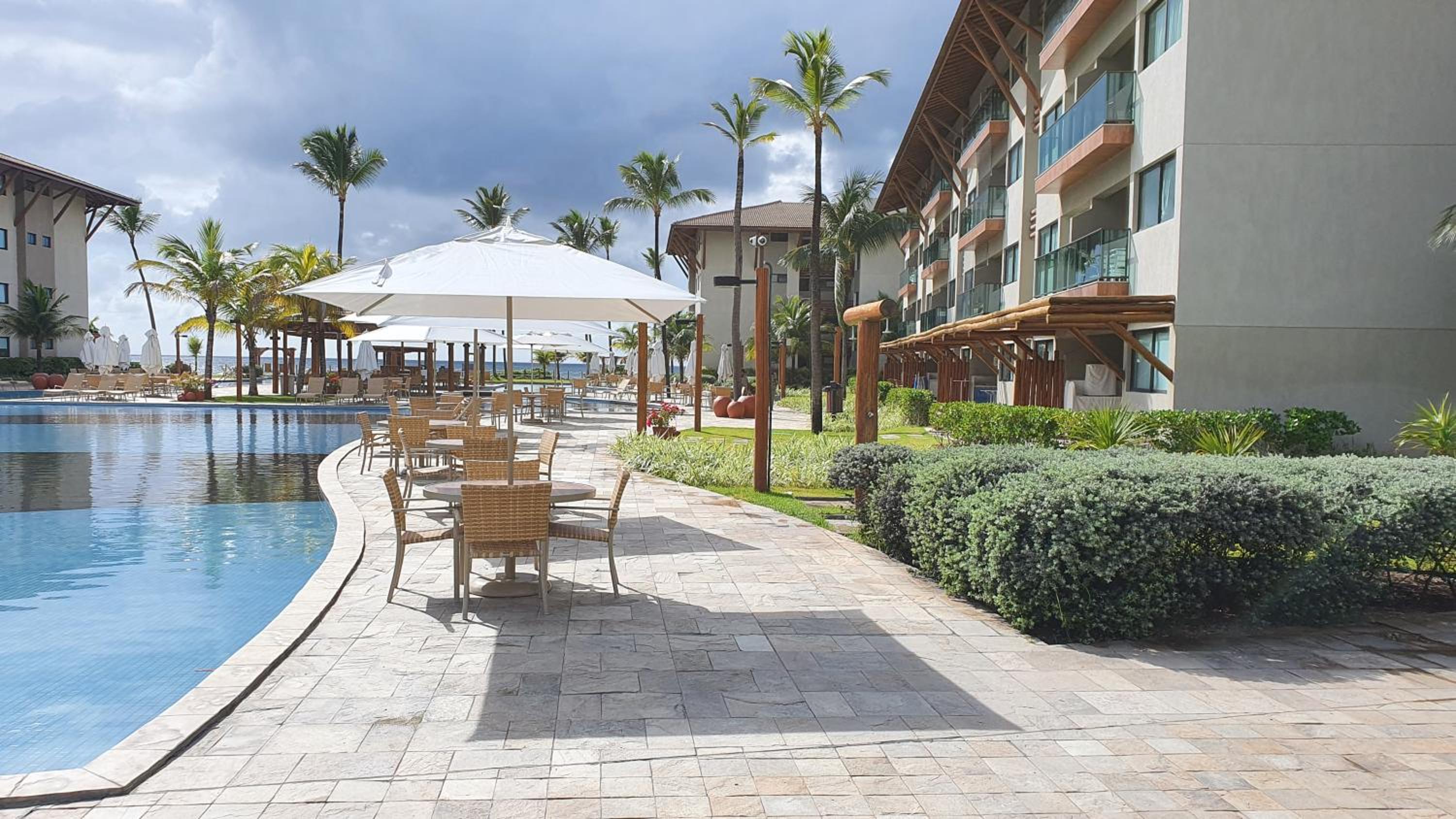 Café da manhã incluso- Polinesia Resort - Porto de Galinhas - Apartamentos com somente 1 opção de Térreo com Piscina Privativa - Acesso ao Hotel Samoa