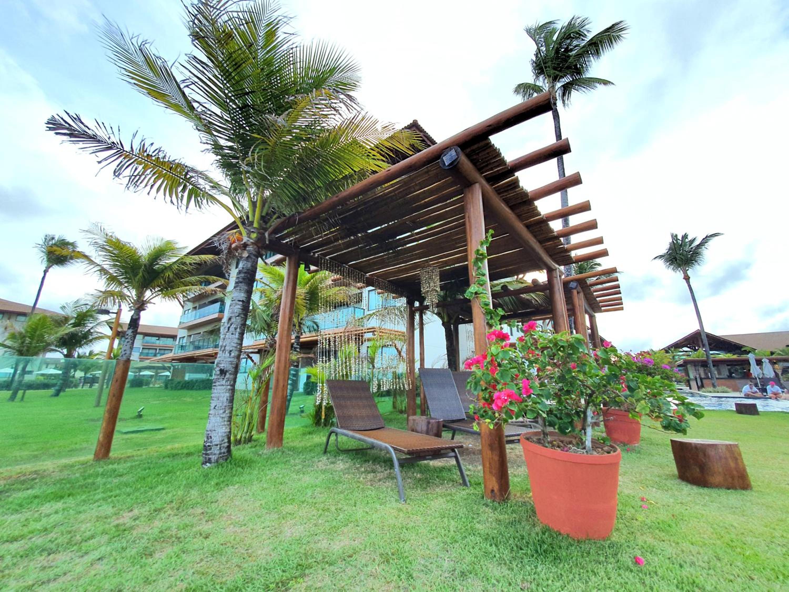 Café da manhã incluso- Polinesia Resort - Porto de Galinhas - Apartamentos com somente 1 opção de Térreo com Piscina Privativa - Acesso ao Hotel Samoa