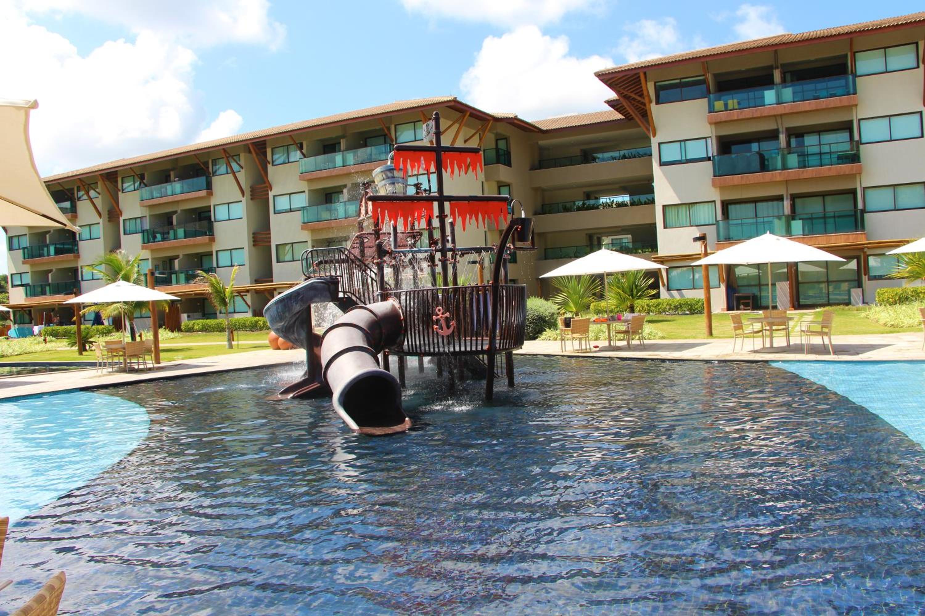 Café da manhã incluso- Polinesia Resort - Porto de Galinhas - Apartamentos com somente 1 opção de Térreo com Piscina Privativa - Acesso ao Hotel Samoa