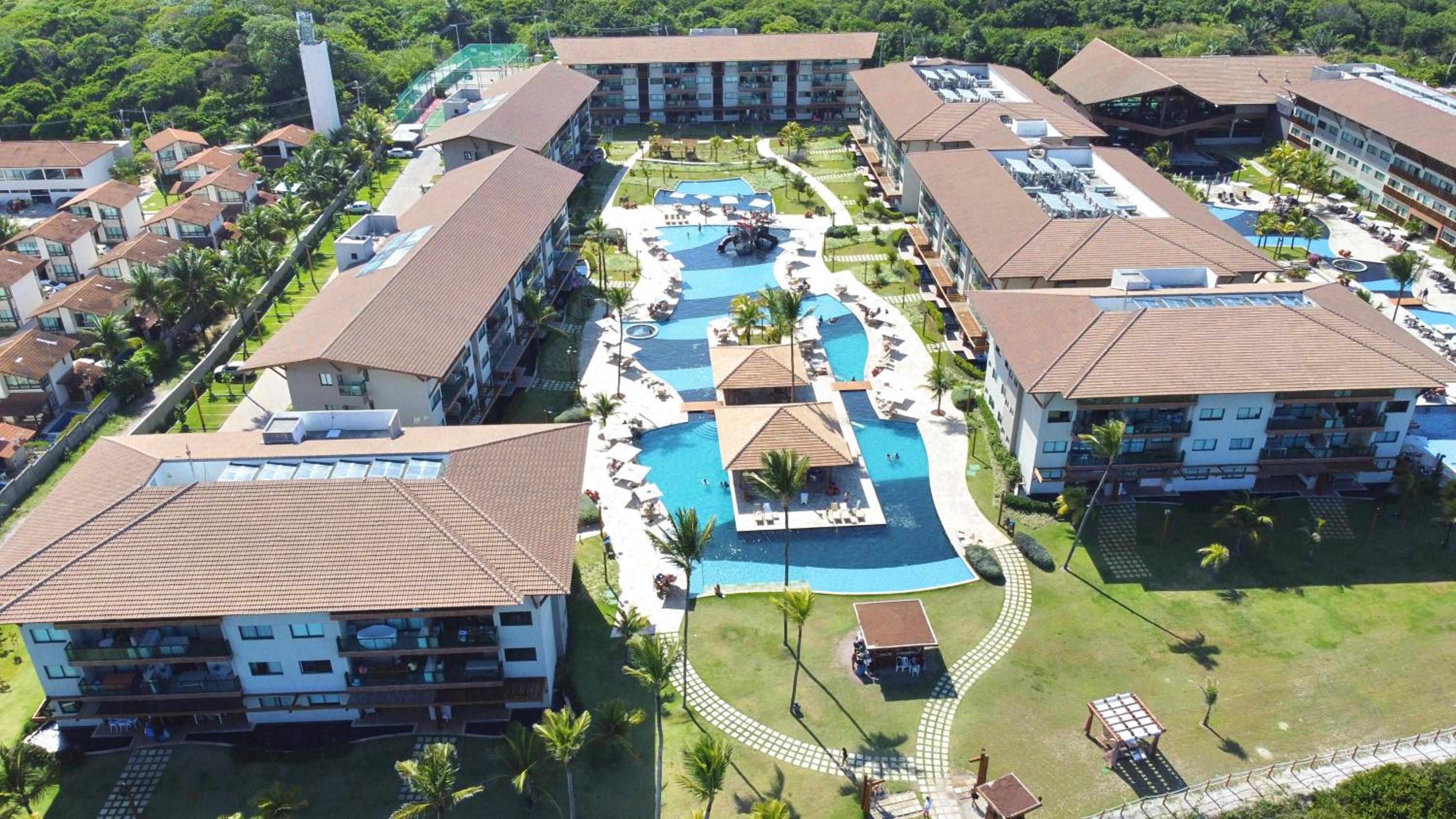 Café da manhã incluso- Polinesia Resort - Porto de Galinhas - Apartamentos com somente 1 opção de Térreo com Piscina Privativa - Acesso ao Hotel Samoa