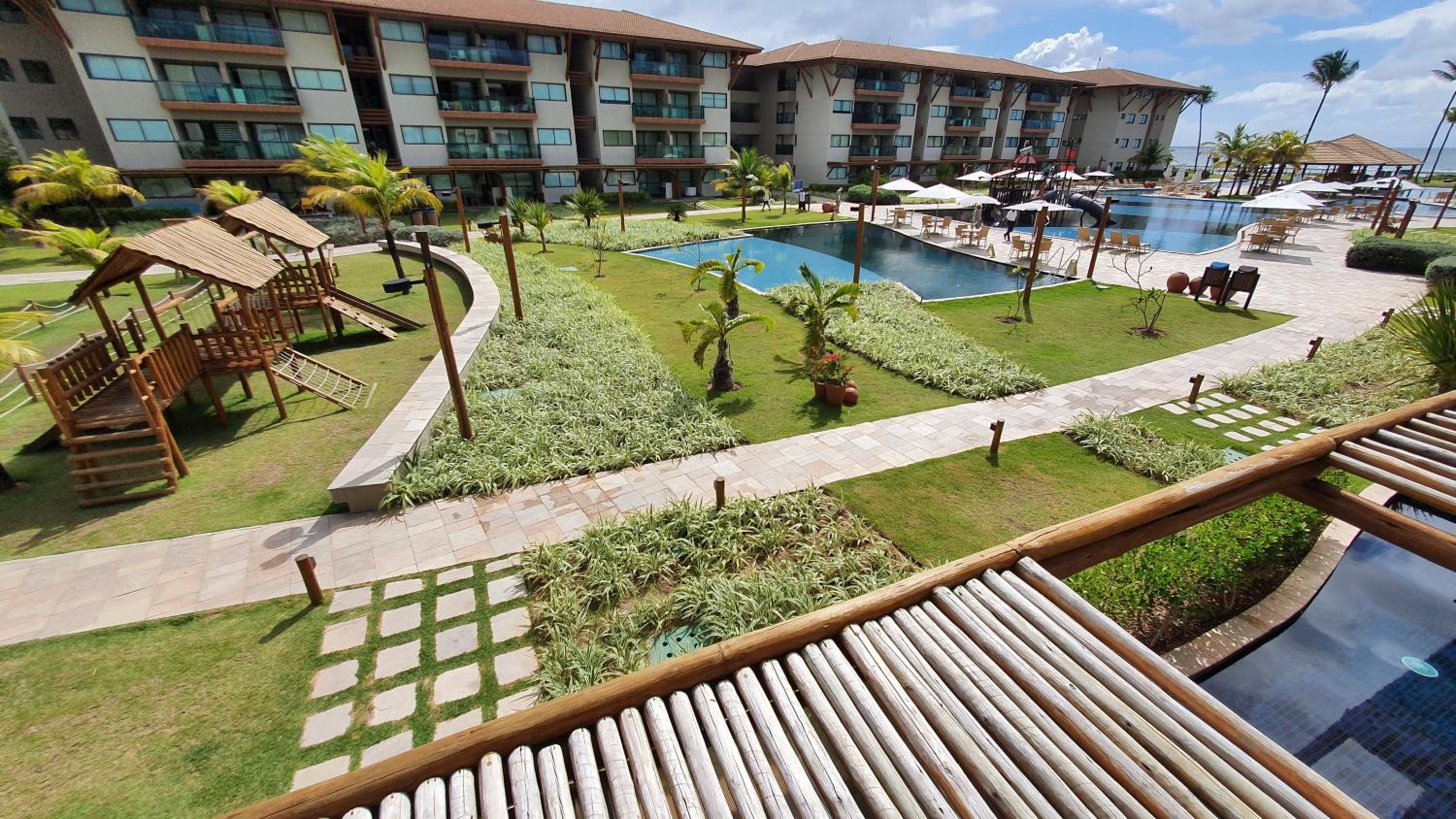 Café da manhã incluso- Polinesia Resort - Porto de Galinhas - Apartamentos com somente 1 opção de Térreo com Piscina Privativa - Acesso ao Hotel Samoa