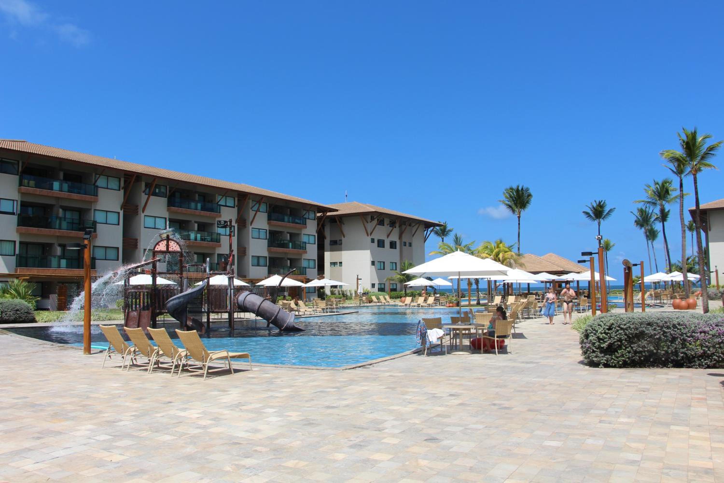 Café da manhã incluso- Polinesia Resort - Porto de Galinhas - Apartamentos com somente 1 opção de Térreo com Piscina Privativa - Acesso ao Hotel Samoa