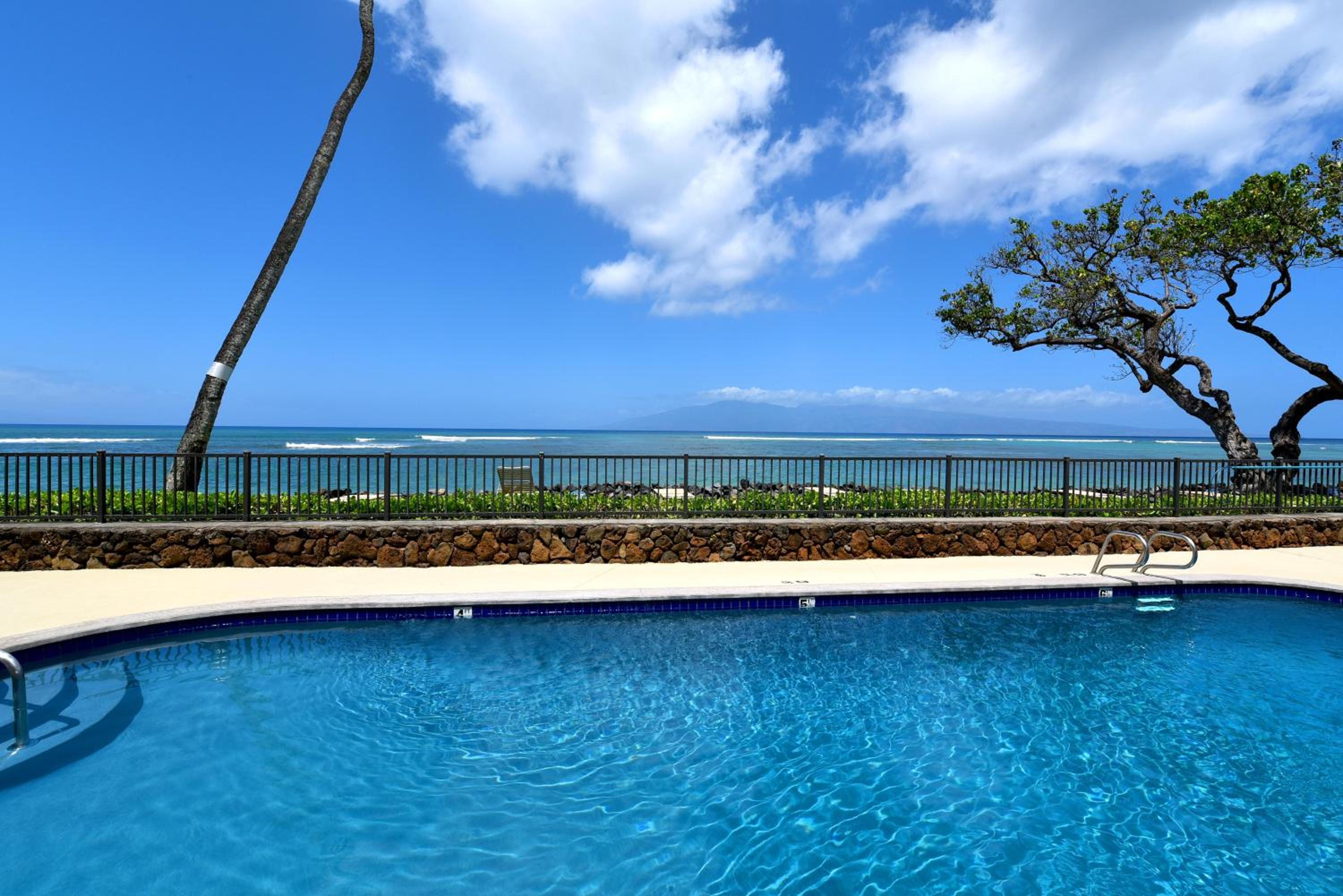 Kahana Reef 221 · KR 221 BeachFront Condo w Ocean Views Pool BBQ