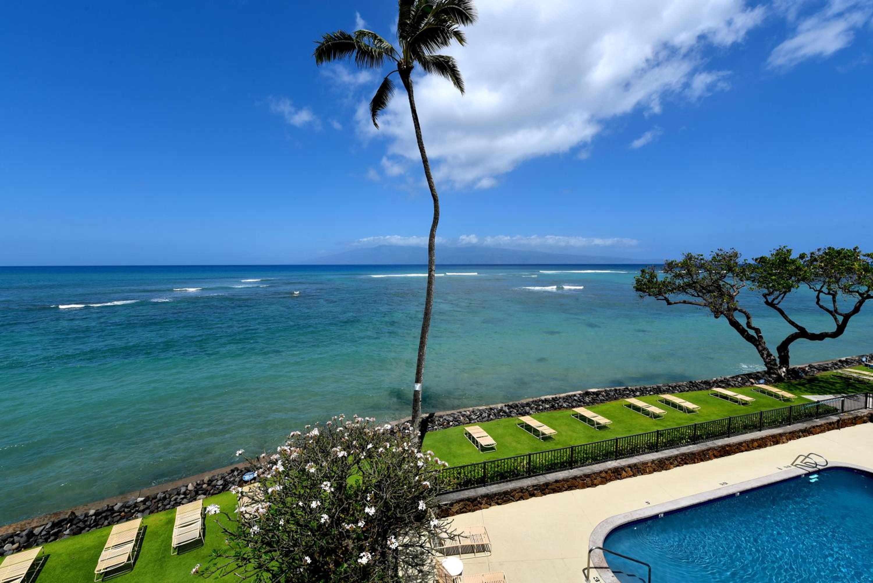 Kahana Reef 221 · KR 221 BeachFront Condo w Ocean Views Pool BBQ