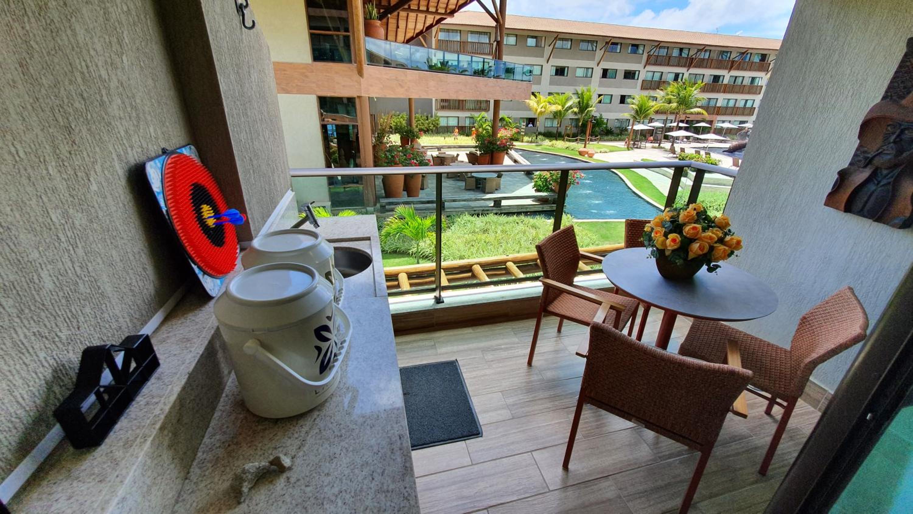 Café da manhã incluso- Polinesia Resort - Porto de Galinhas - Apartamentos com somente 1 opção de Térreo com Piscina Privativa - Acesso ao Hotel Samoa