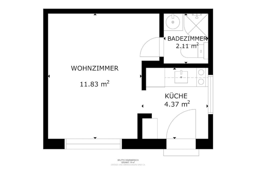 Gemütliche 1 Zimmer Wohnung in Davos Wiesen nähe der Skigebiete Davos