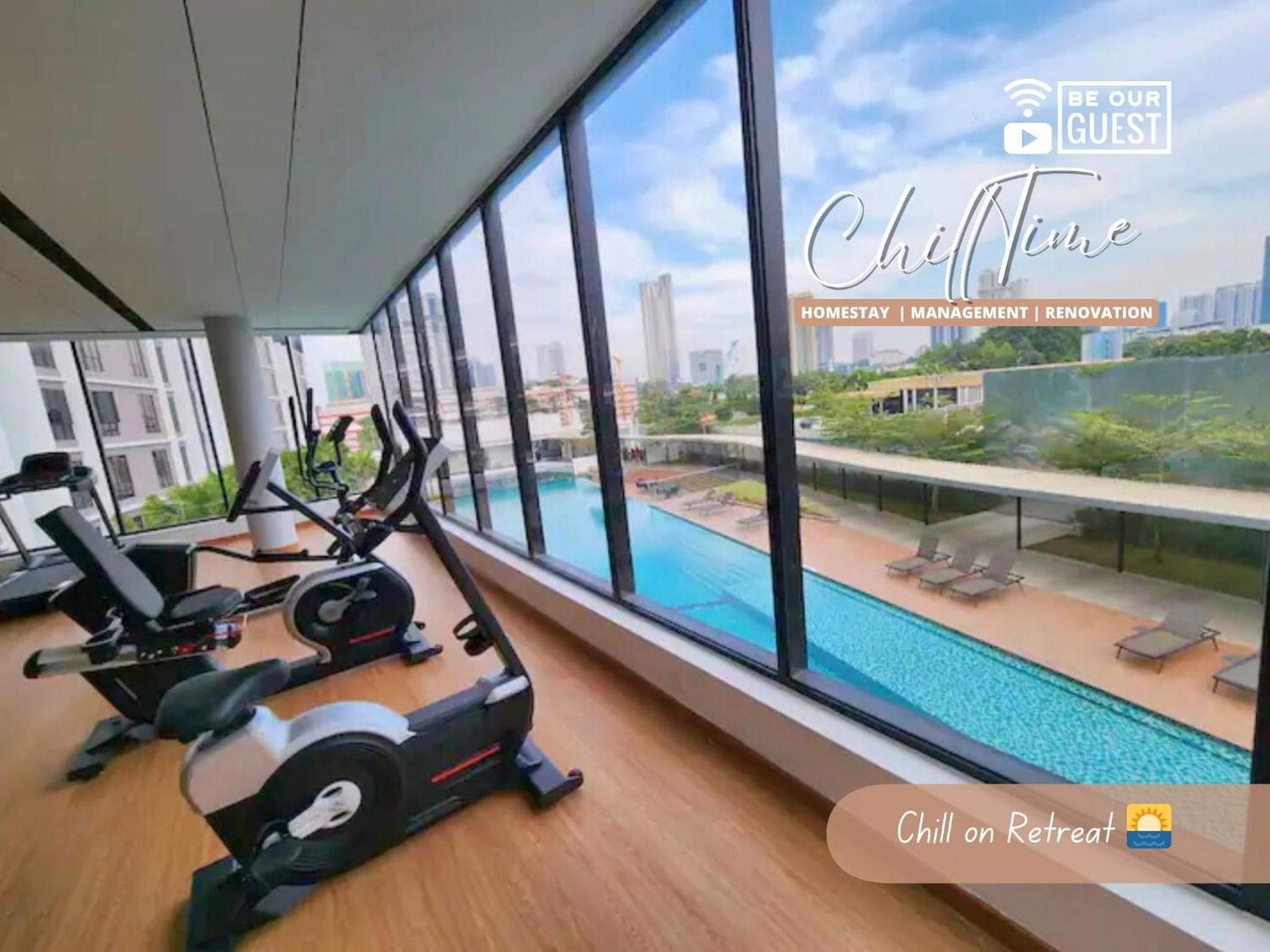 JBTown Midvalley KSL-5minCIQ Veranda SUPER Pool 5GNetflix Biz Suite by ChillTime Homestay