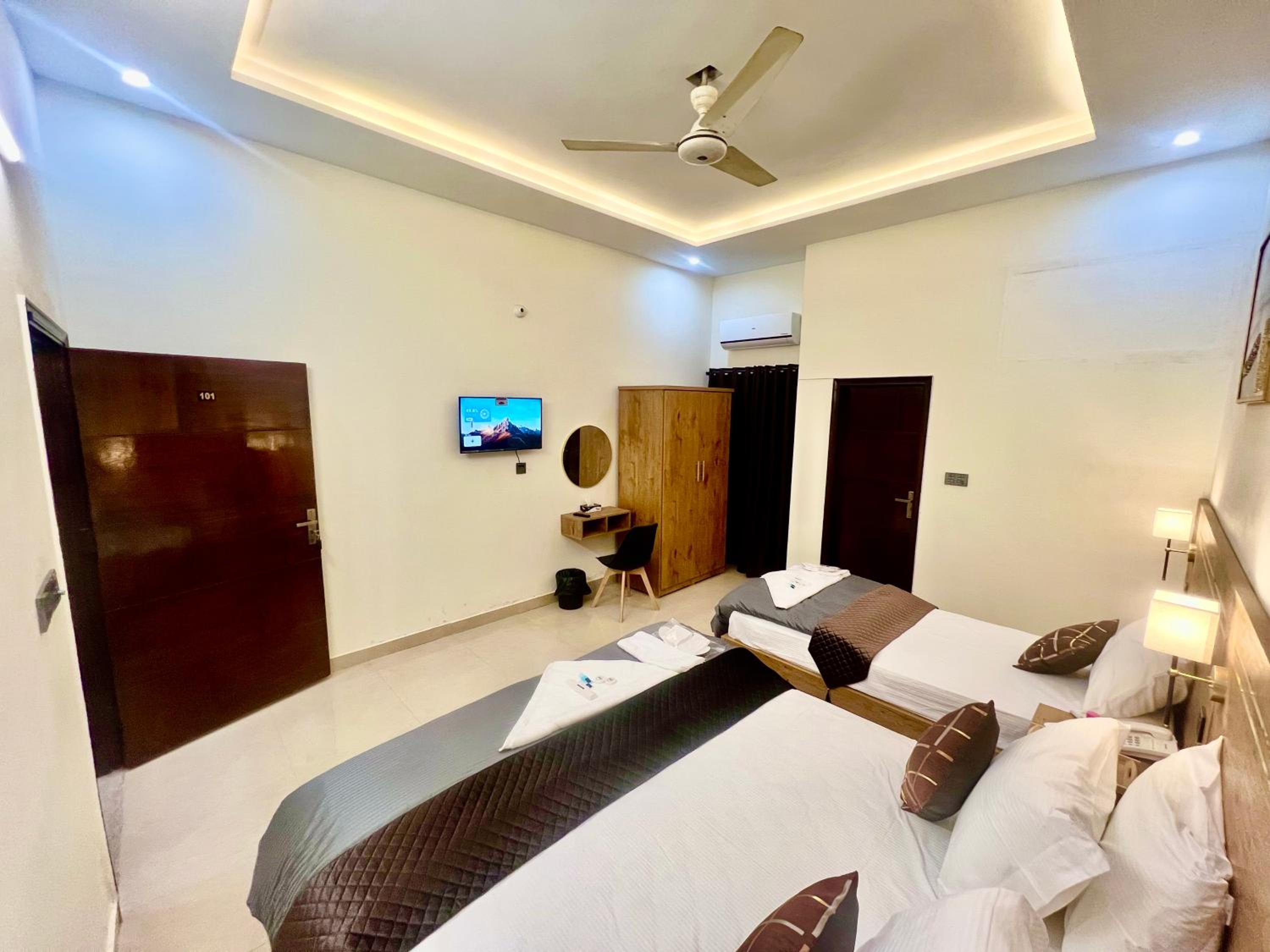 hotel room