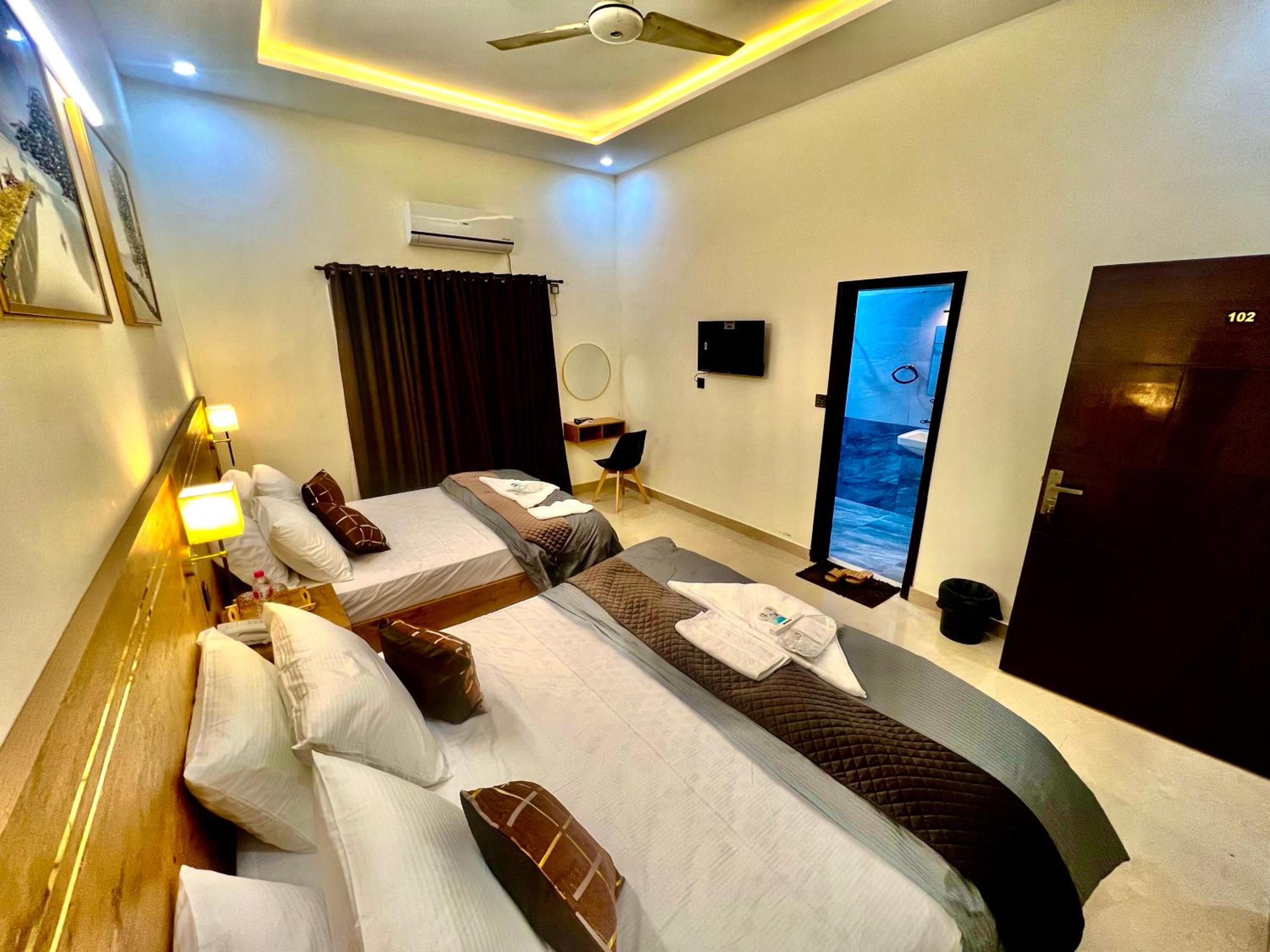 hotel room