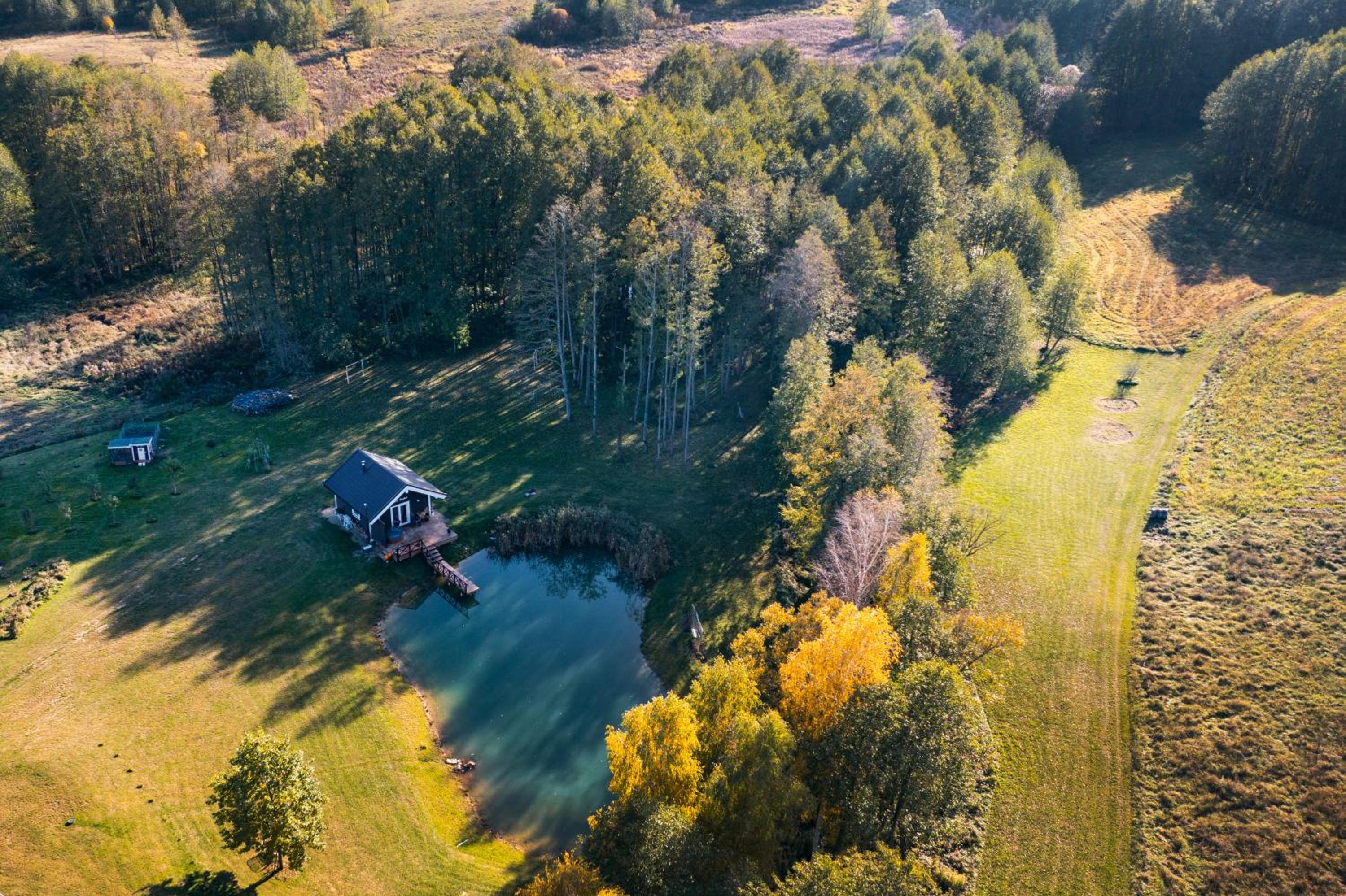 Milkės Karibai - poilsio namelis su sauna ir kubilu view 4
