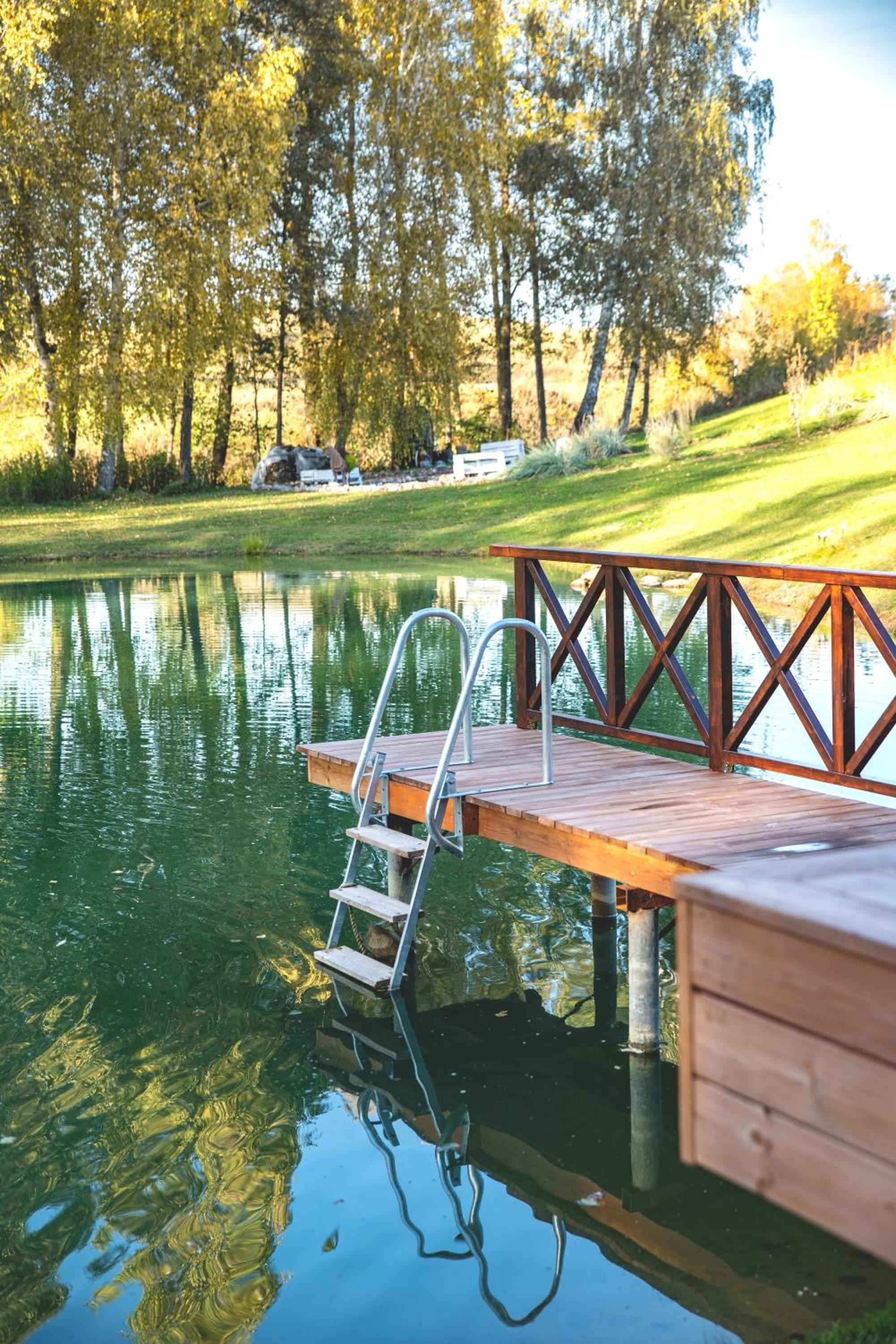 Milkės Karibai - poilsio namelis su sauna ir kubilu view 5