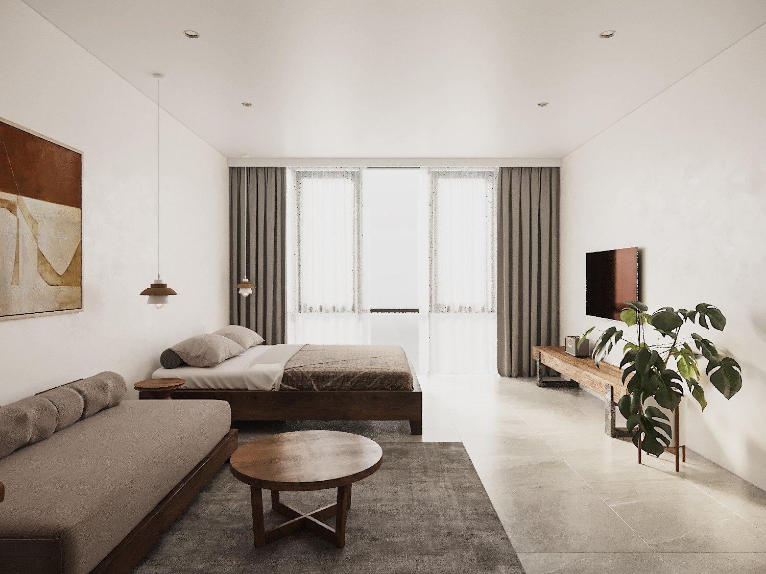 hotel room