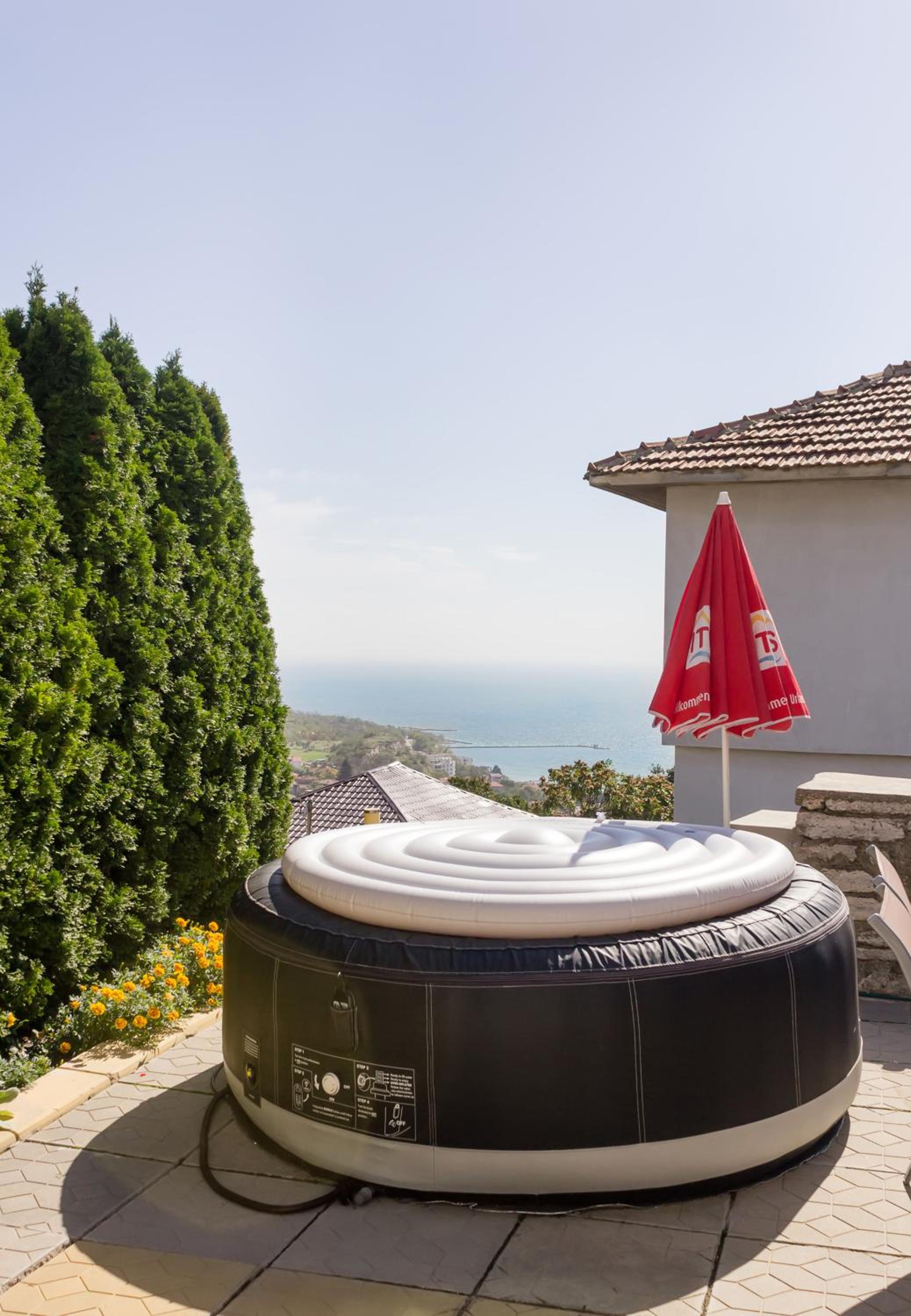 Balchik Sea View Escape 5BR Luxury with Hot Tub & Free Parking