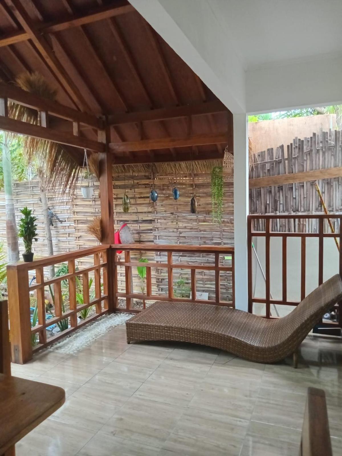 Flower Bungalow Gili air view 5