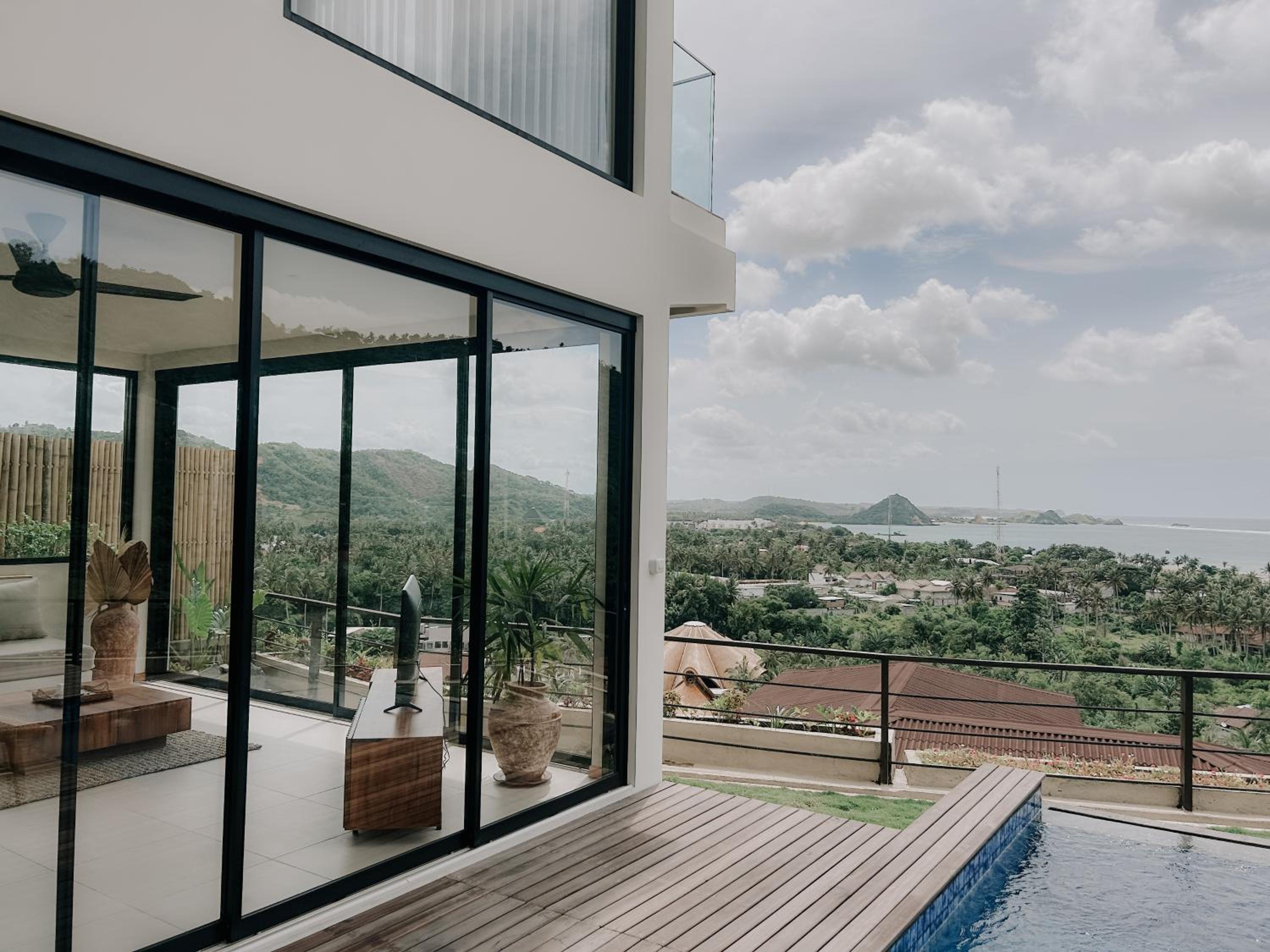 Above The Coconut Villa view 3