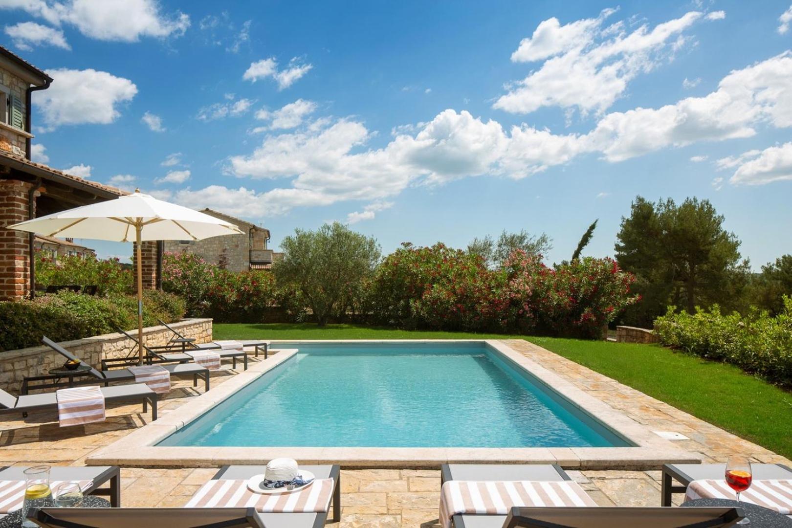 Rustic Villa Rorripa & Reichardia with a pool view 3