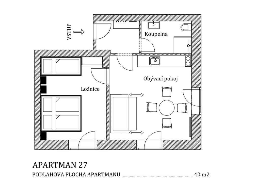 Apartmány Šestka