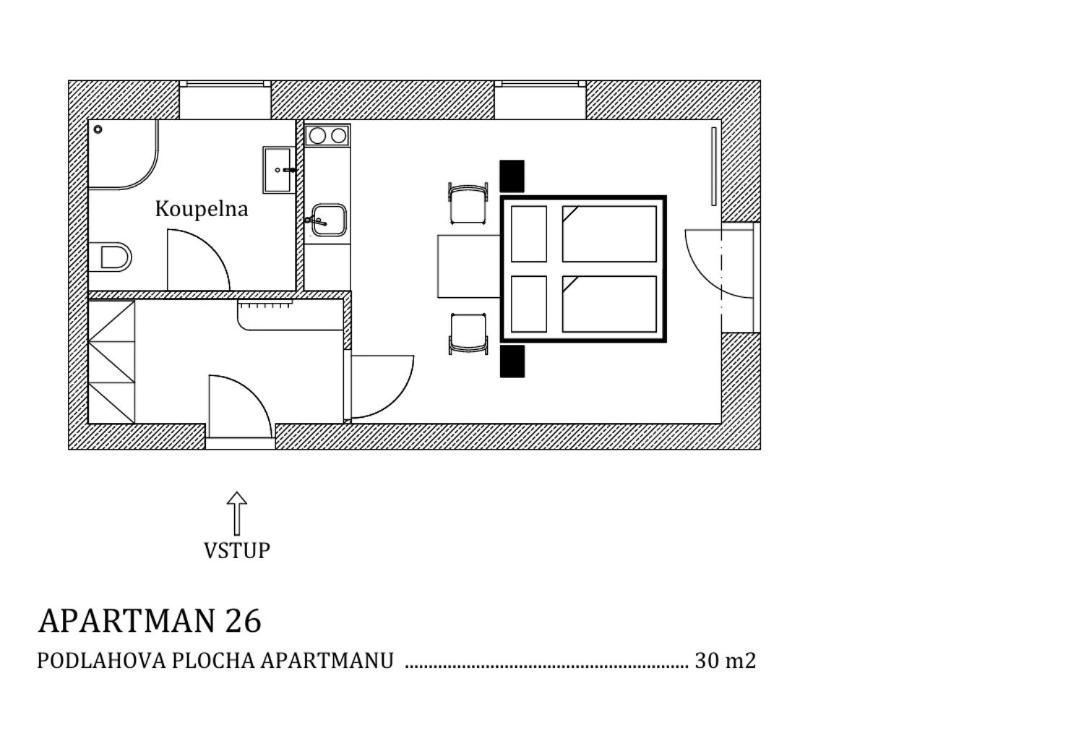 Apartmány Šestka