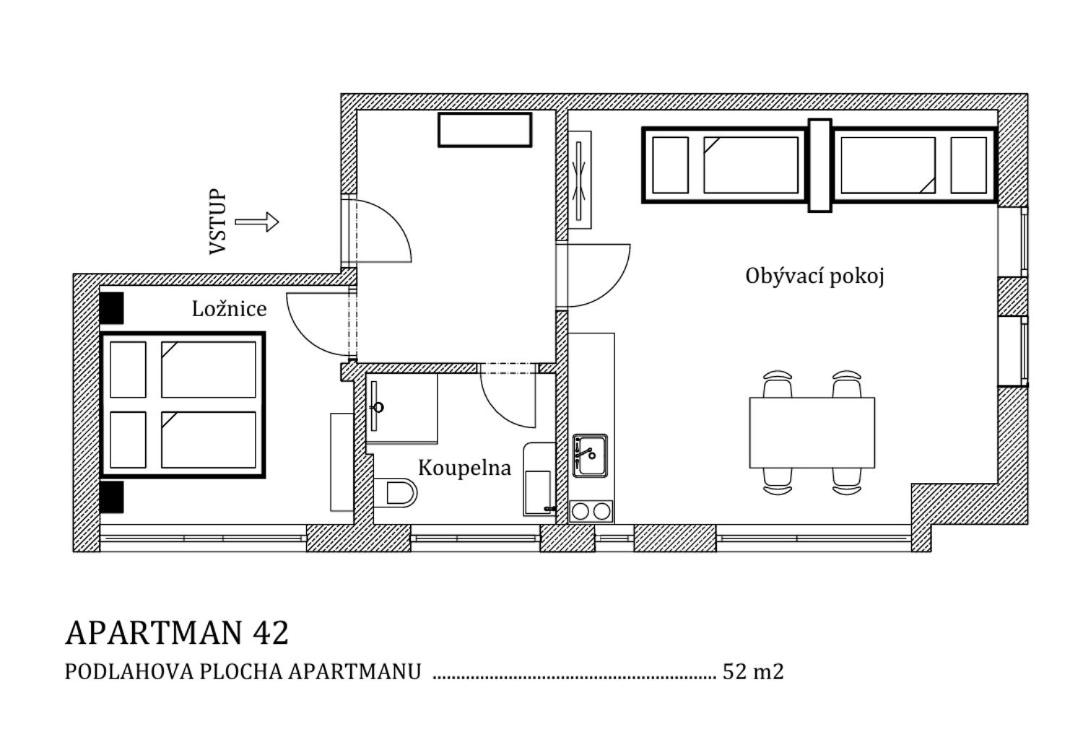 Apartmány Šestka