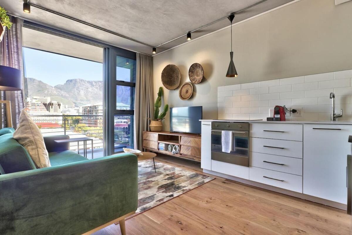 Waterfront apartment with balcony & views