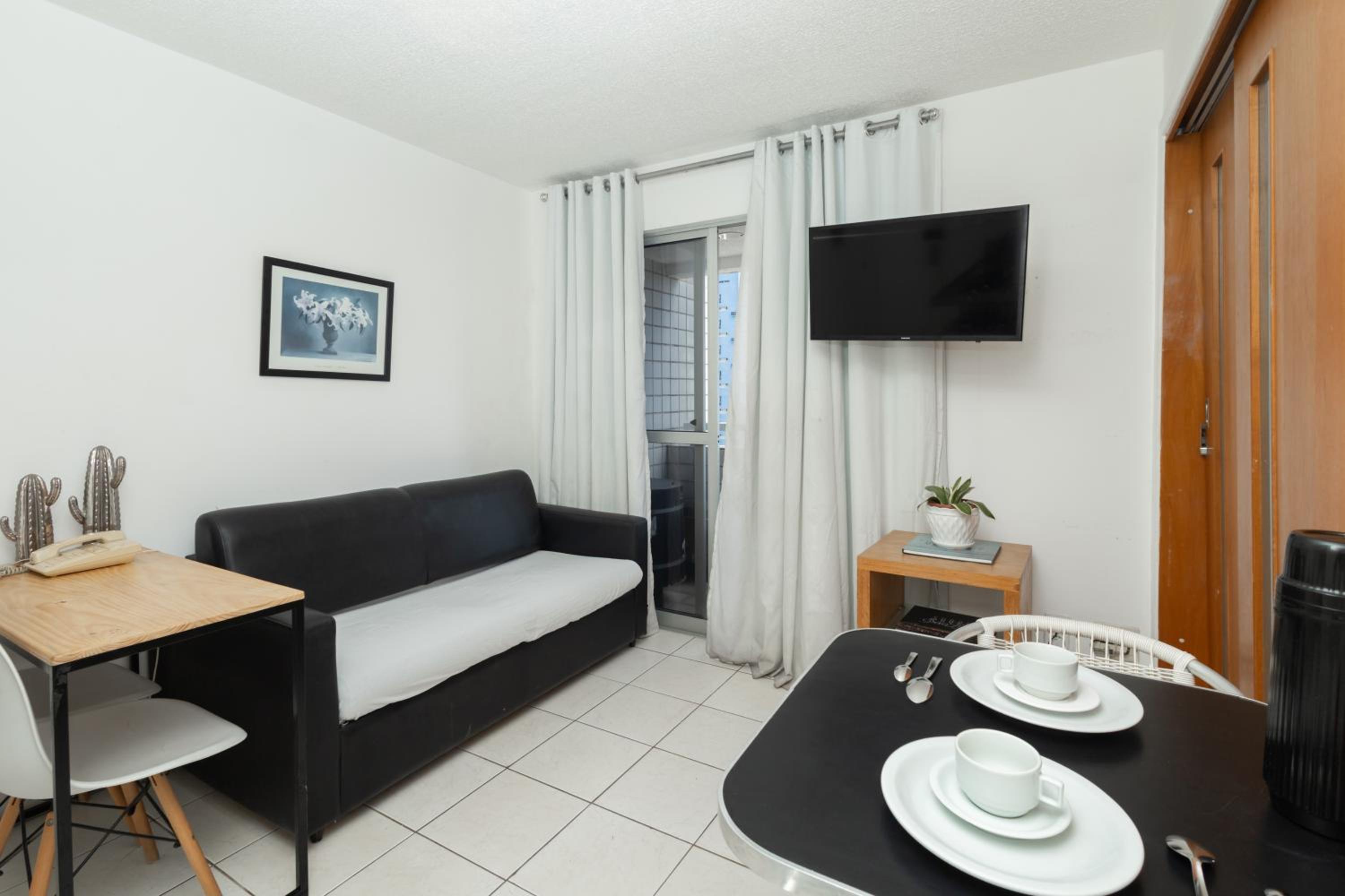 Lindo Flat Apartamento Próximo a Praia Com Vista