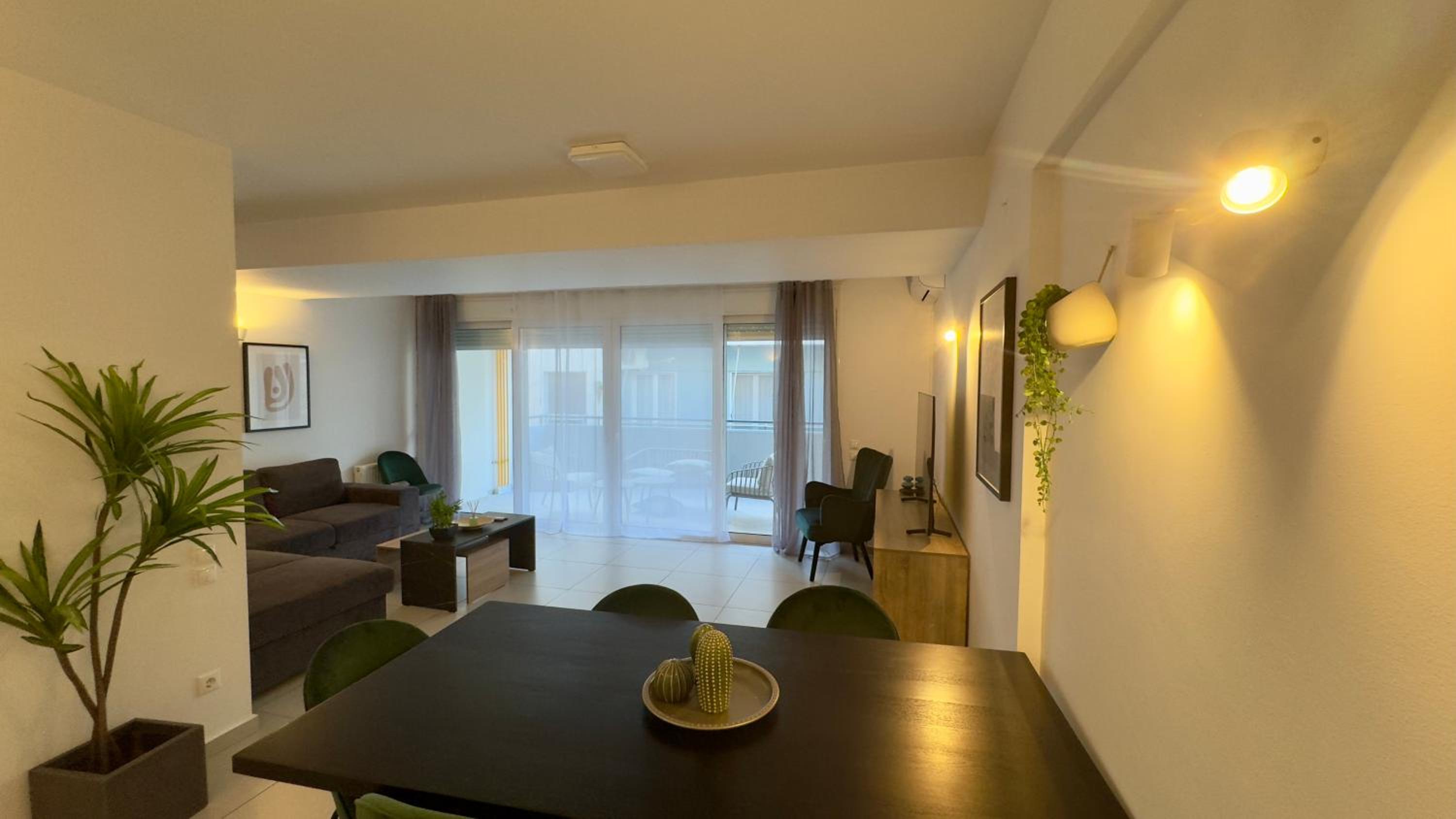 Minimalist 2-Bedroom Apartment with Balcony in the Heart of Athens
