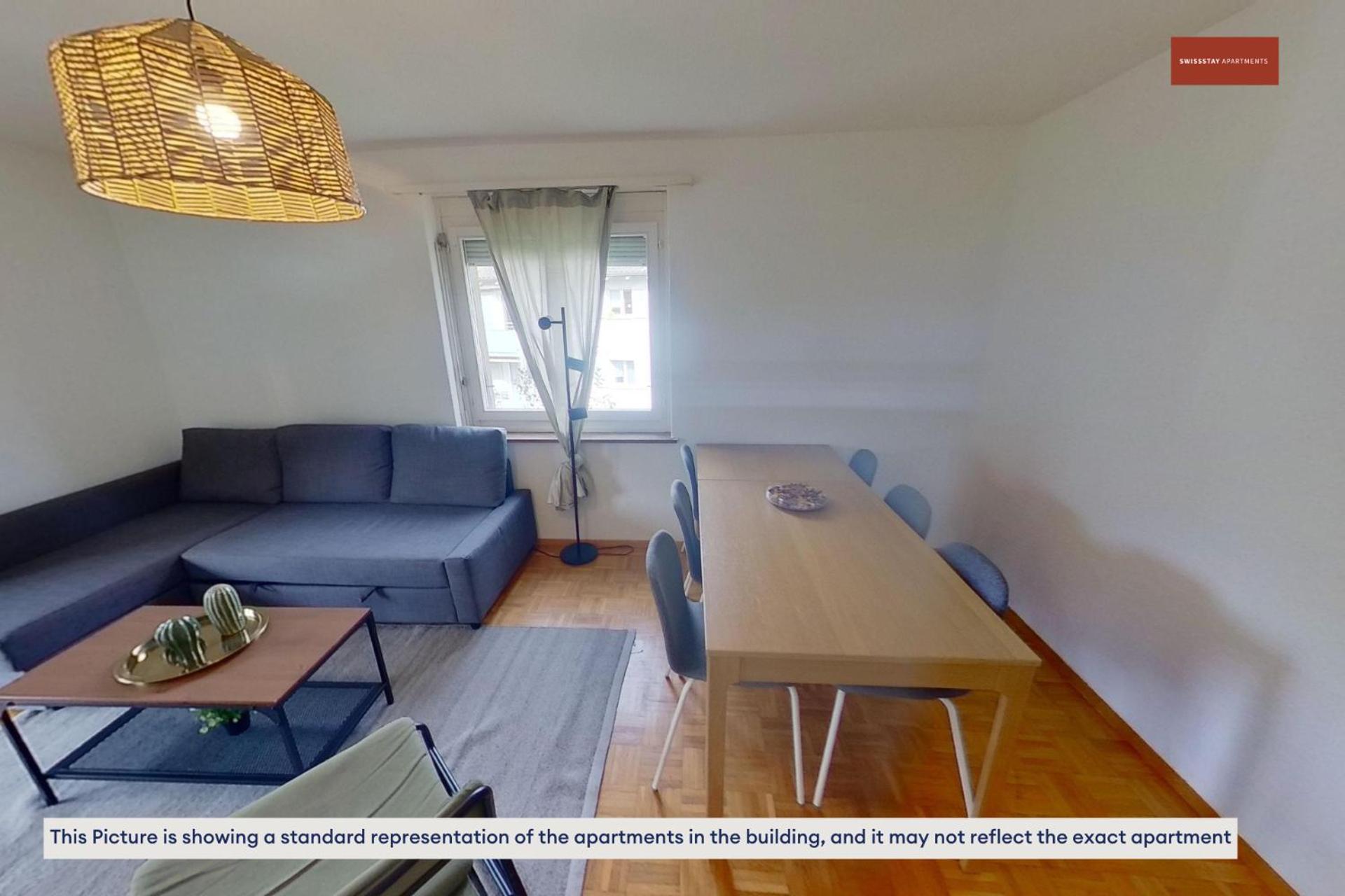 Zurich 2-Bedroom Apartment with Comforts