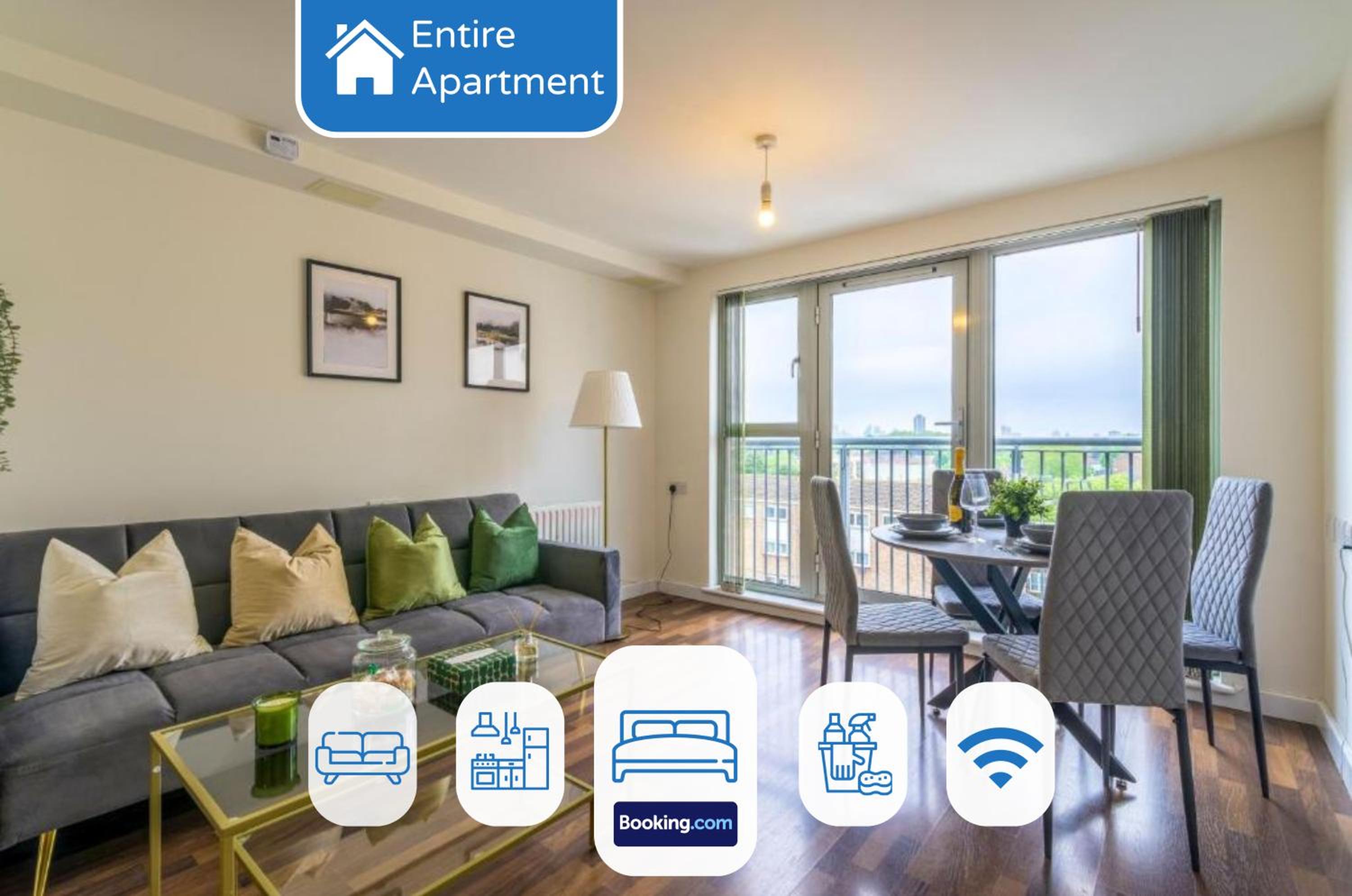 Cozy 2-Bed Flat By LiveStay Short Lets & Serviced Accommodation London