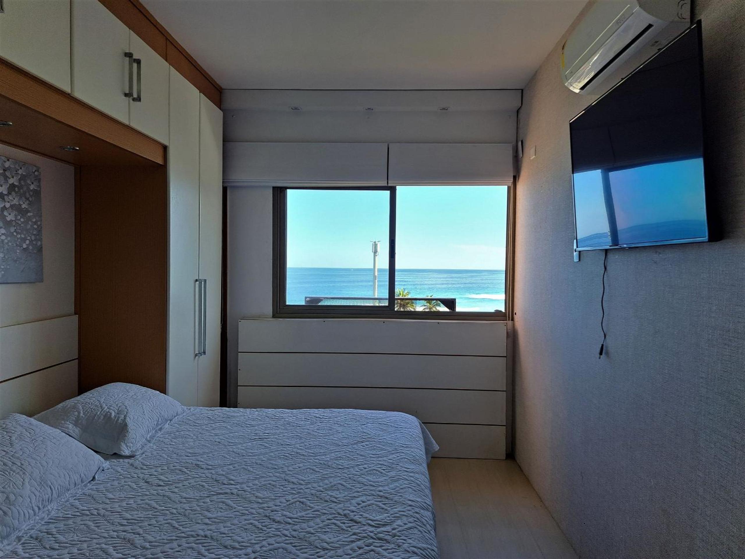 Lindo apt Ocean Drive Resort Vista praia da Barra - Beira Mar