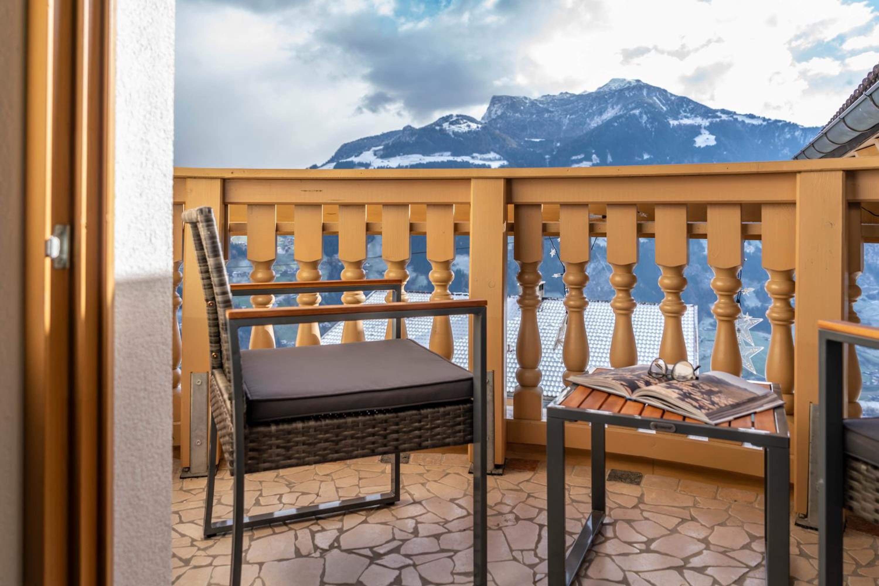 Appartement Ahornblick im Ferienhaus Johanna in Hippach-Mayrhofen - Nähe Skipiste
