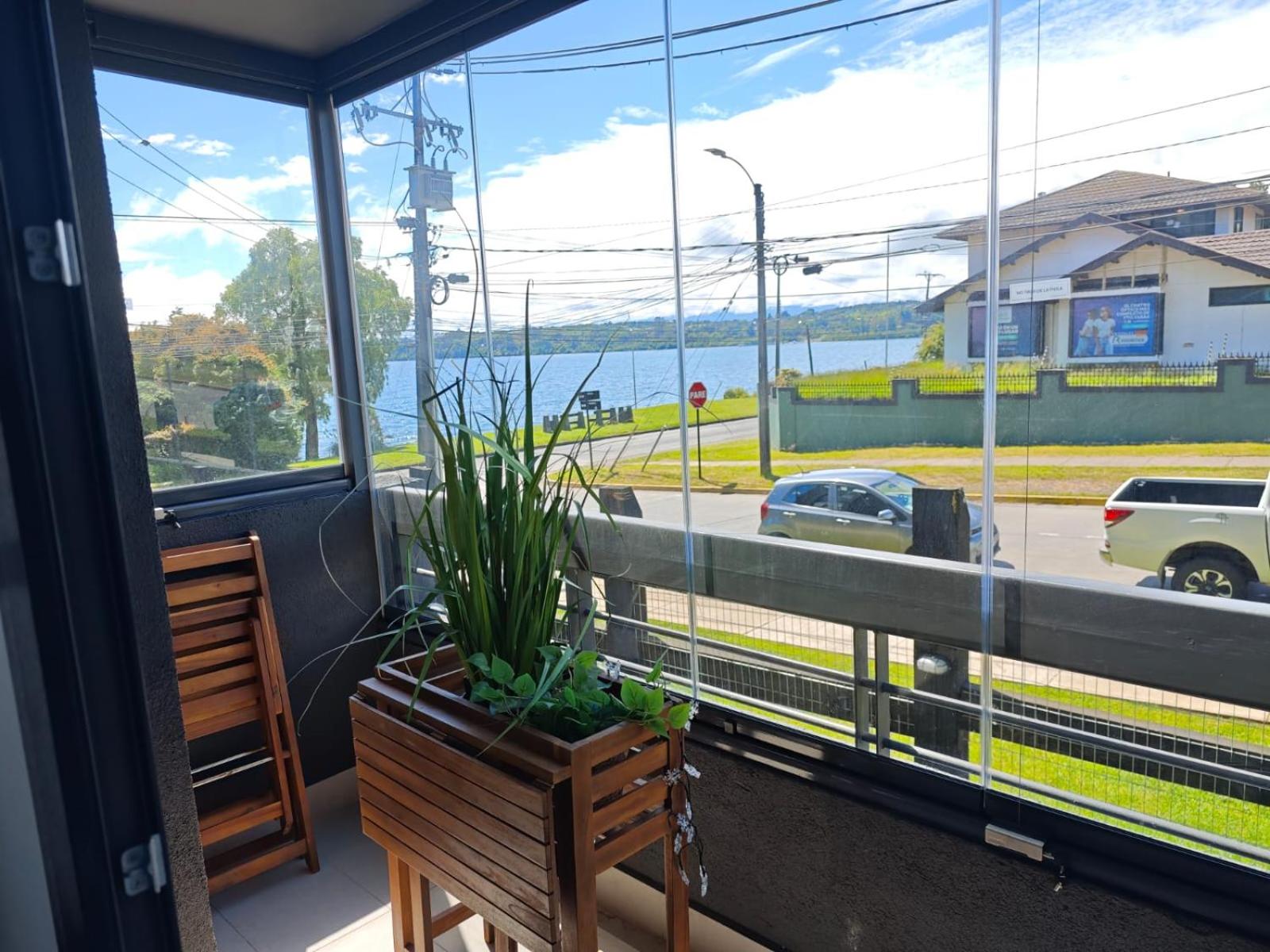 Acogedor depa con piscina frente al Lago Llanquihue